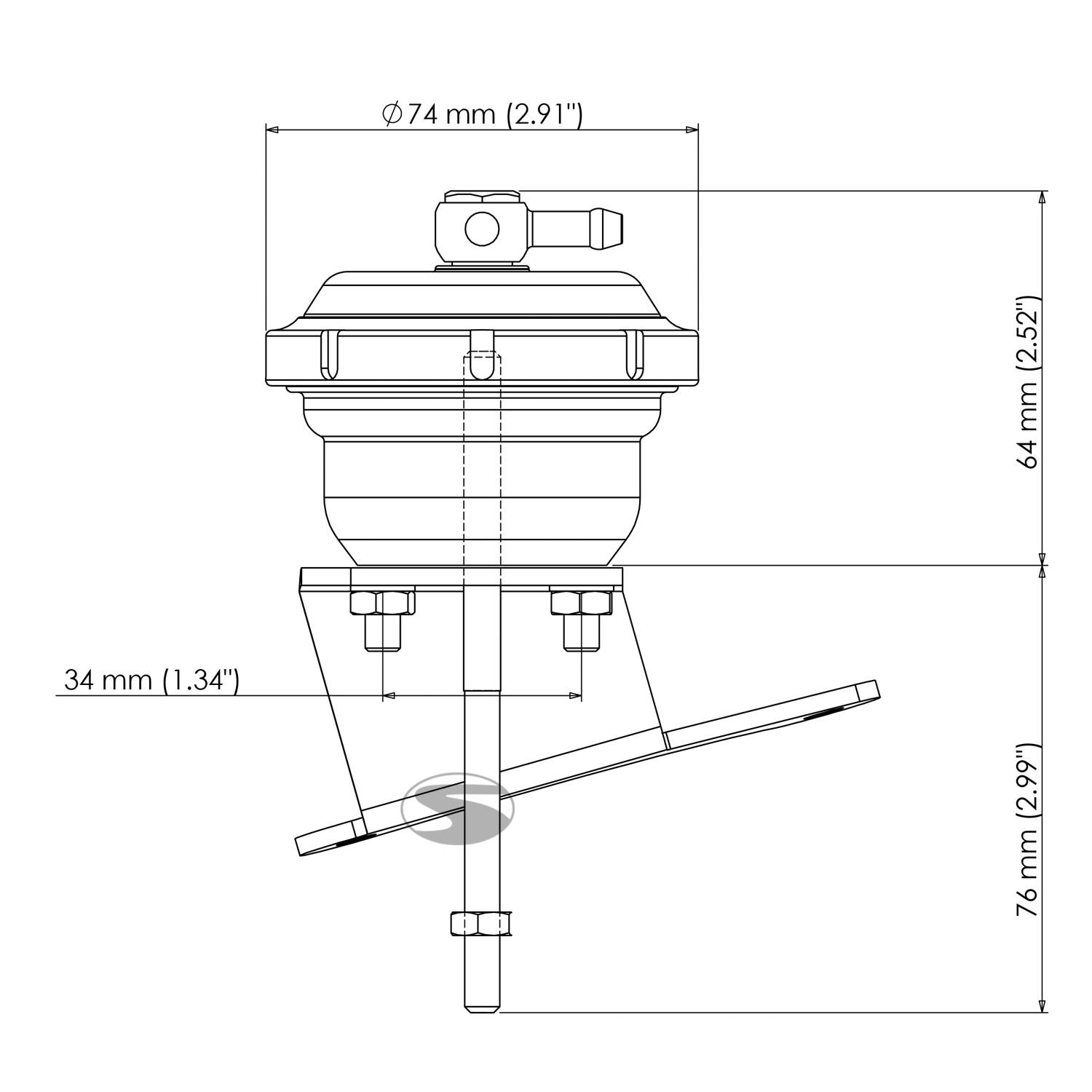 Turbosmart Internes Wastegate