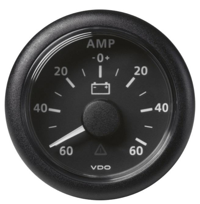 VDO Viewline Amperemeter 60A