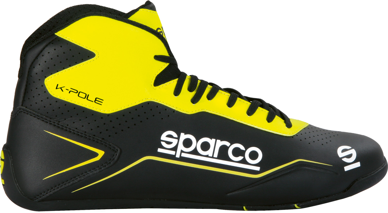 Sparco Kartschuh K-POLE, schwarz/gelb