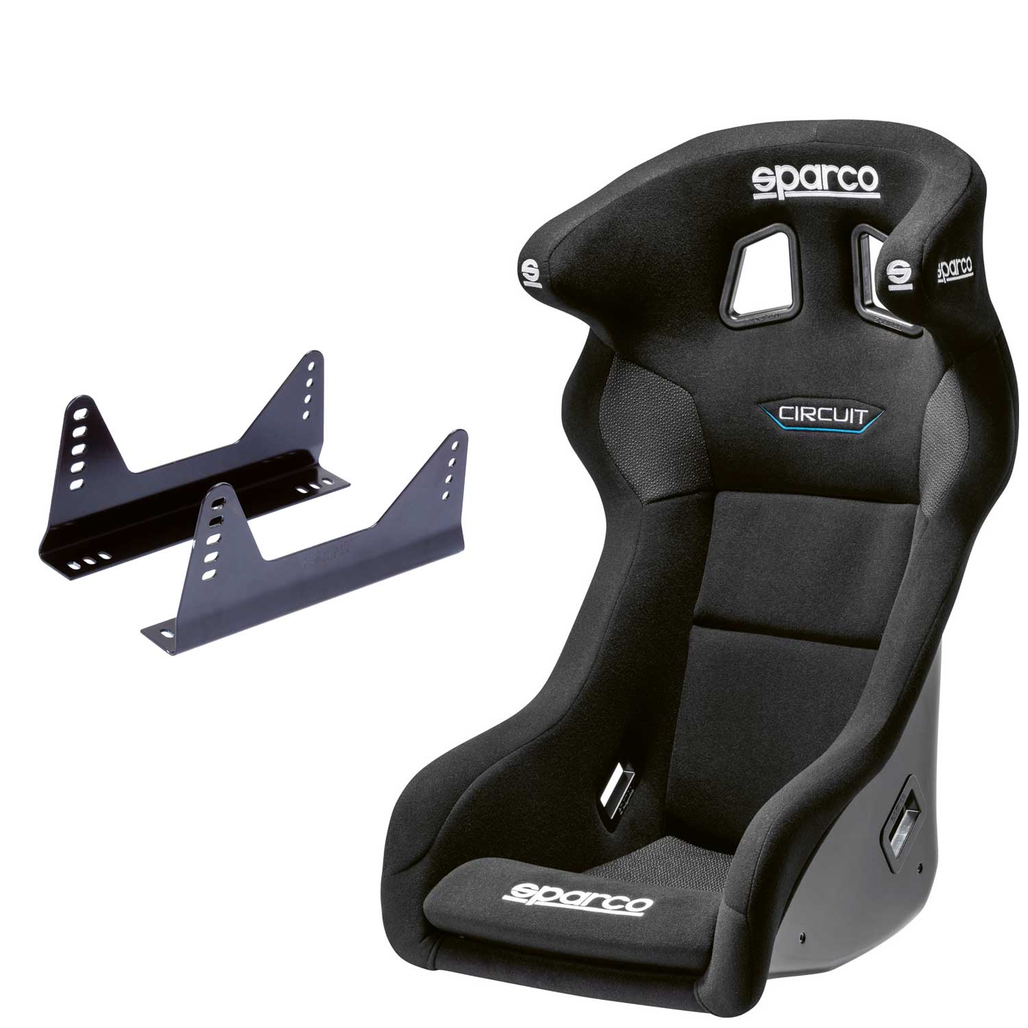 Sparco Rennsitz Circuit QRT + Stahlkonsole (3151ST)