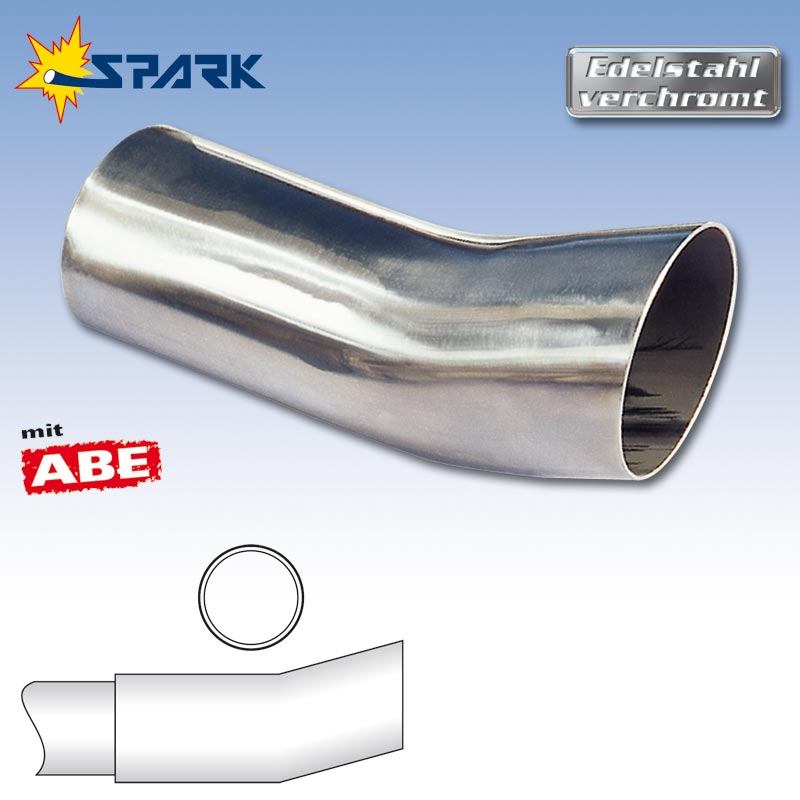 Spark SPEED Line Endrohr rund DTM mit ABE