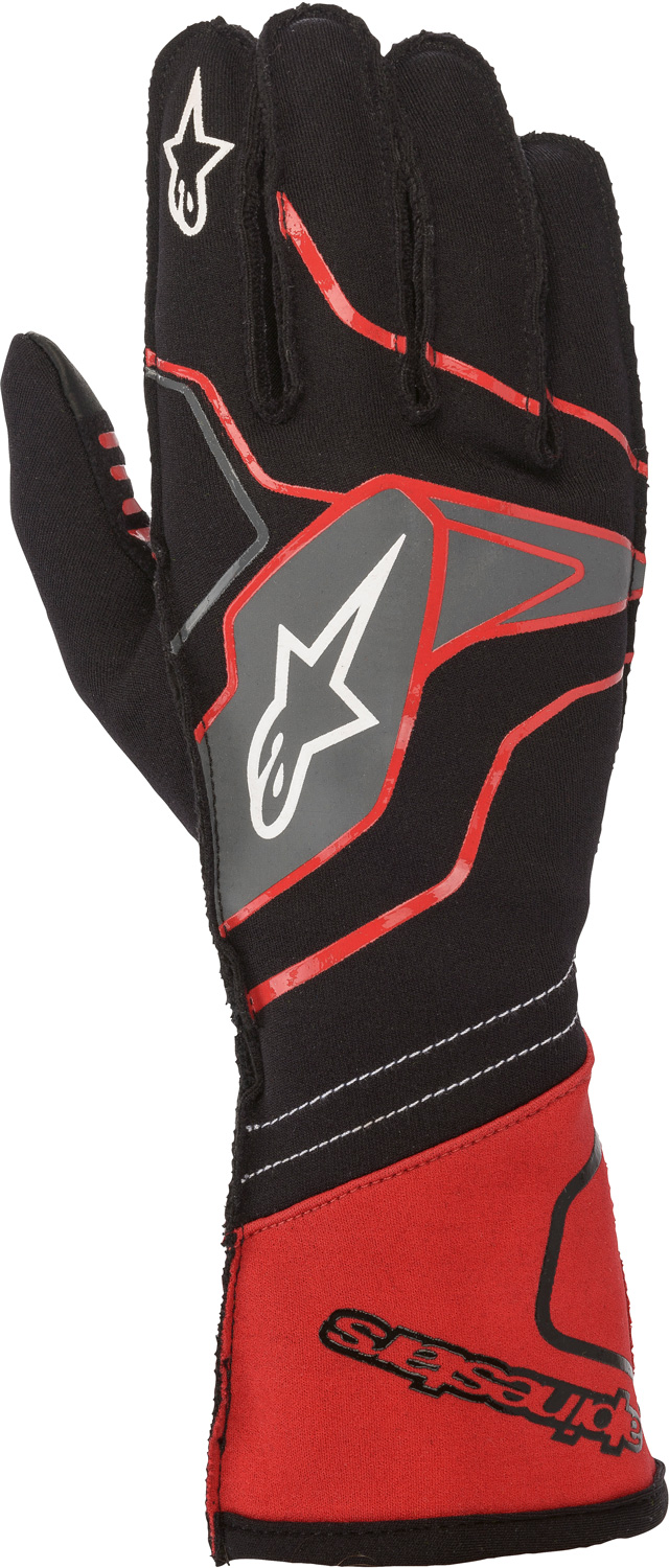 Alpinestars Karthandschuh Tech 1KX v2, schwarz/rot