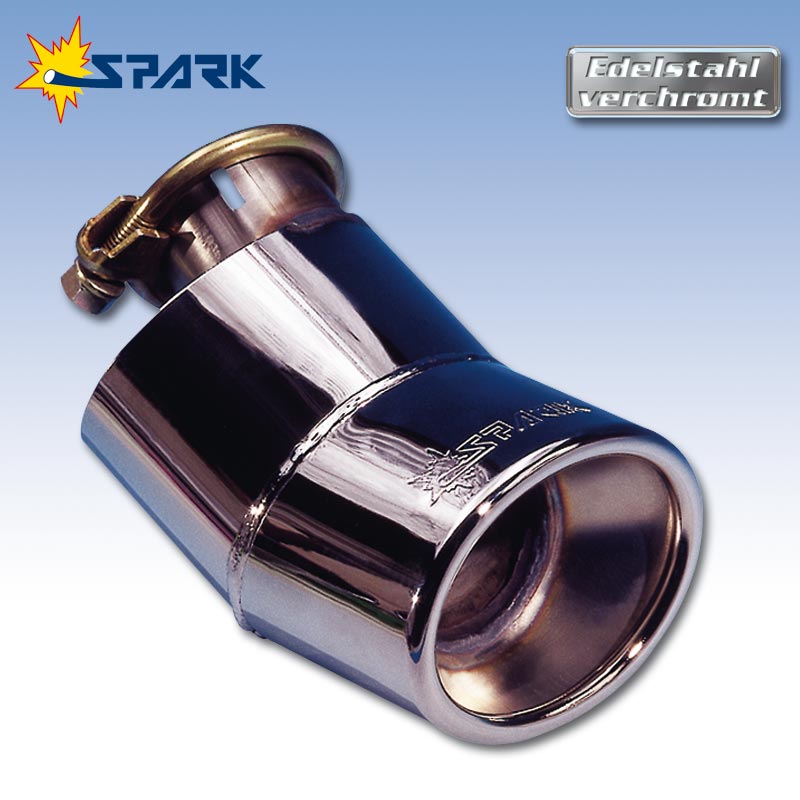 Spark SPECIFIC Line Endrohr oval (100414)