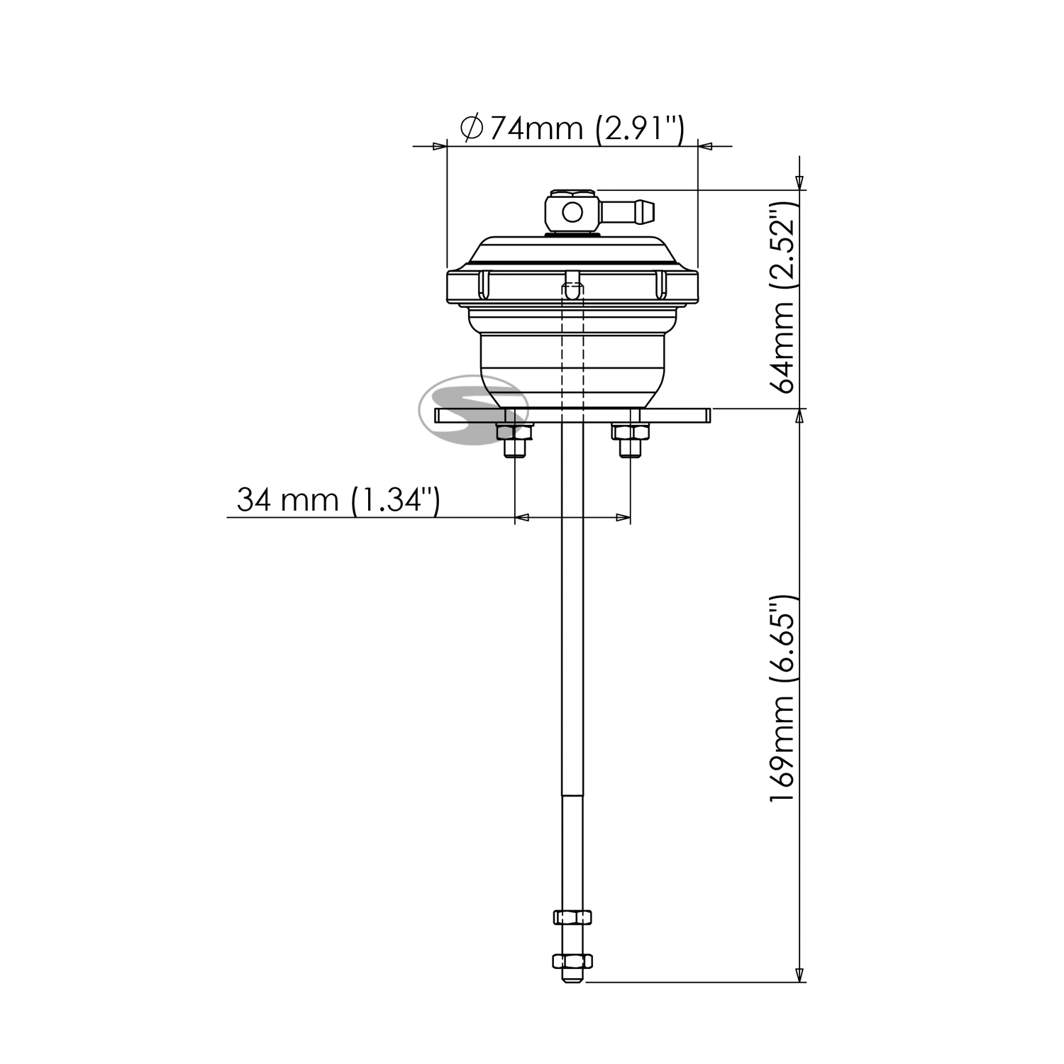 Turbosmart Internes Wastegate