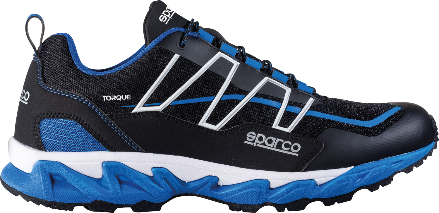 Sparco Mechanikerschuh Torque, schwarz/blau