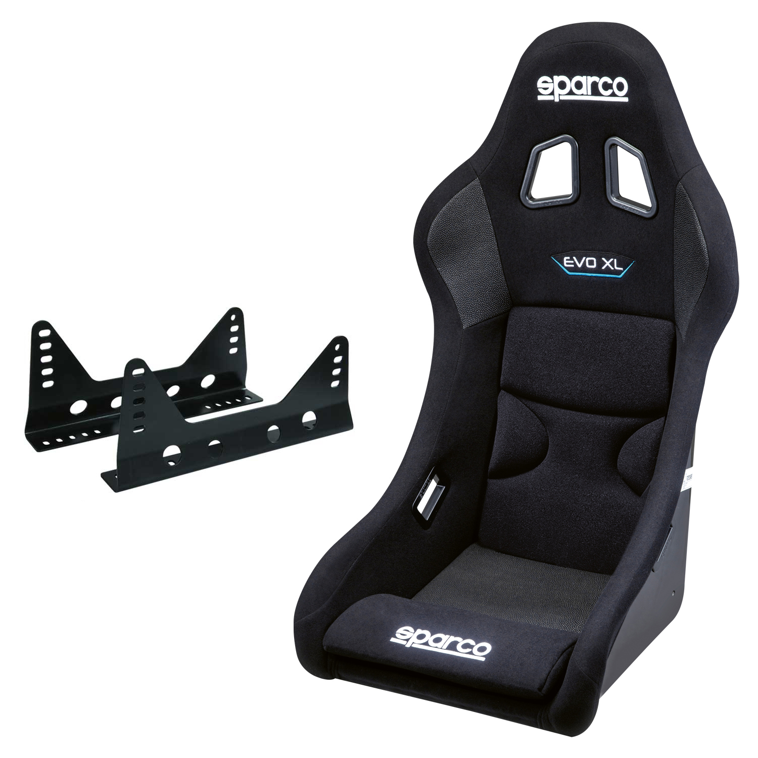 Sparco Rennsitz EVO XL QRT + Stahlkonsole (3007ST)