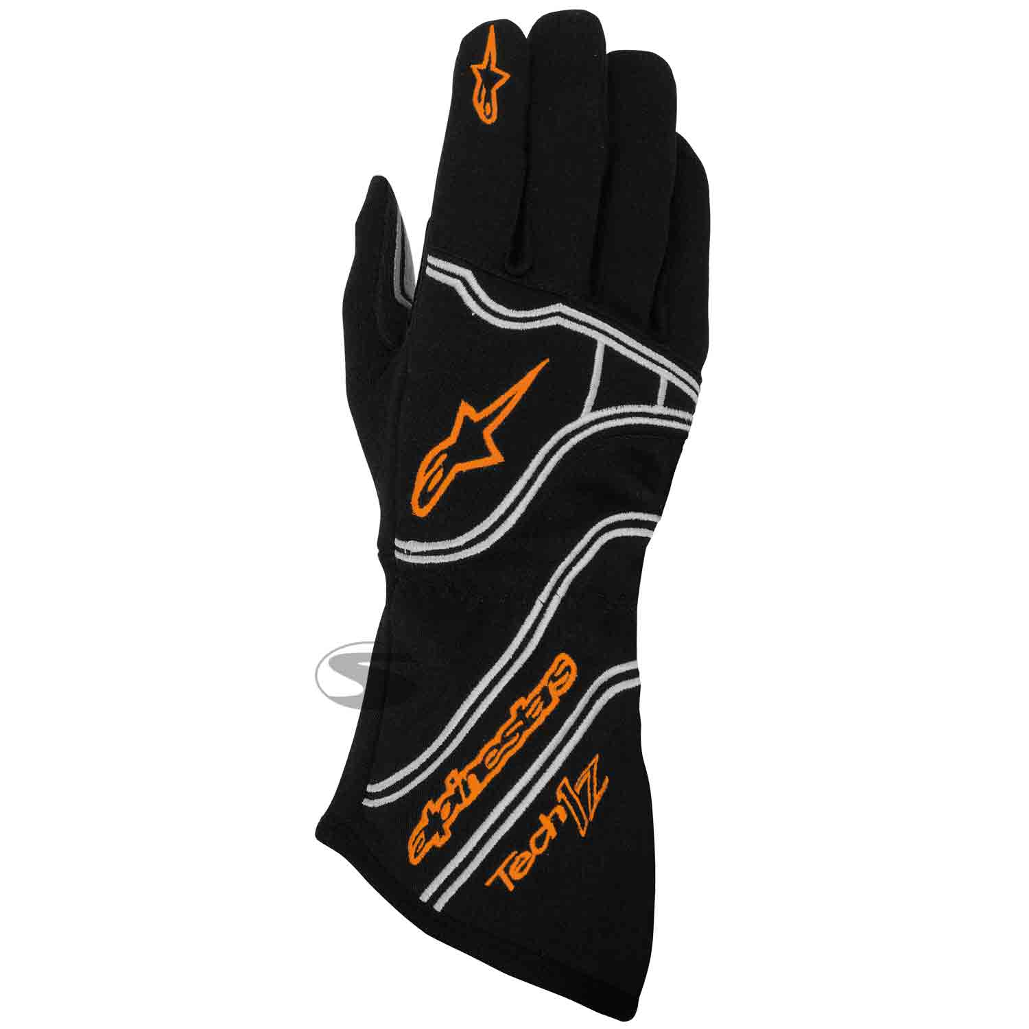 Alpinestars Handschuh Tech 1Z, schwarz/orange