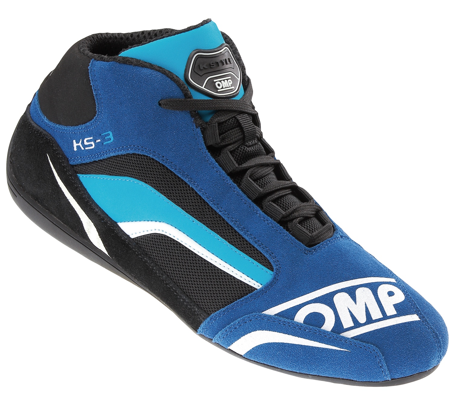 OMP Kartschuh KS-3, blau/schwarz