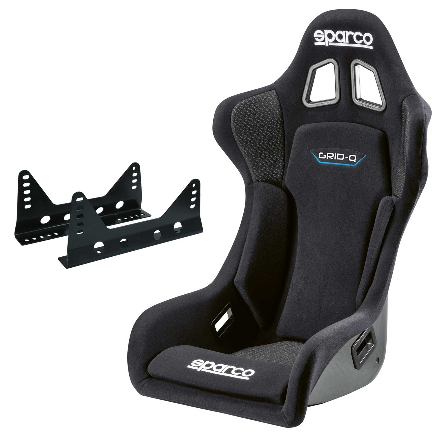 Sparco Rennsitz Grid-Q + Stahlkonsole (3007ST)