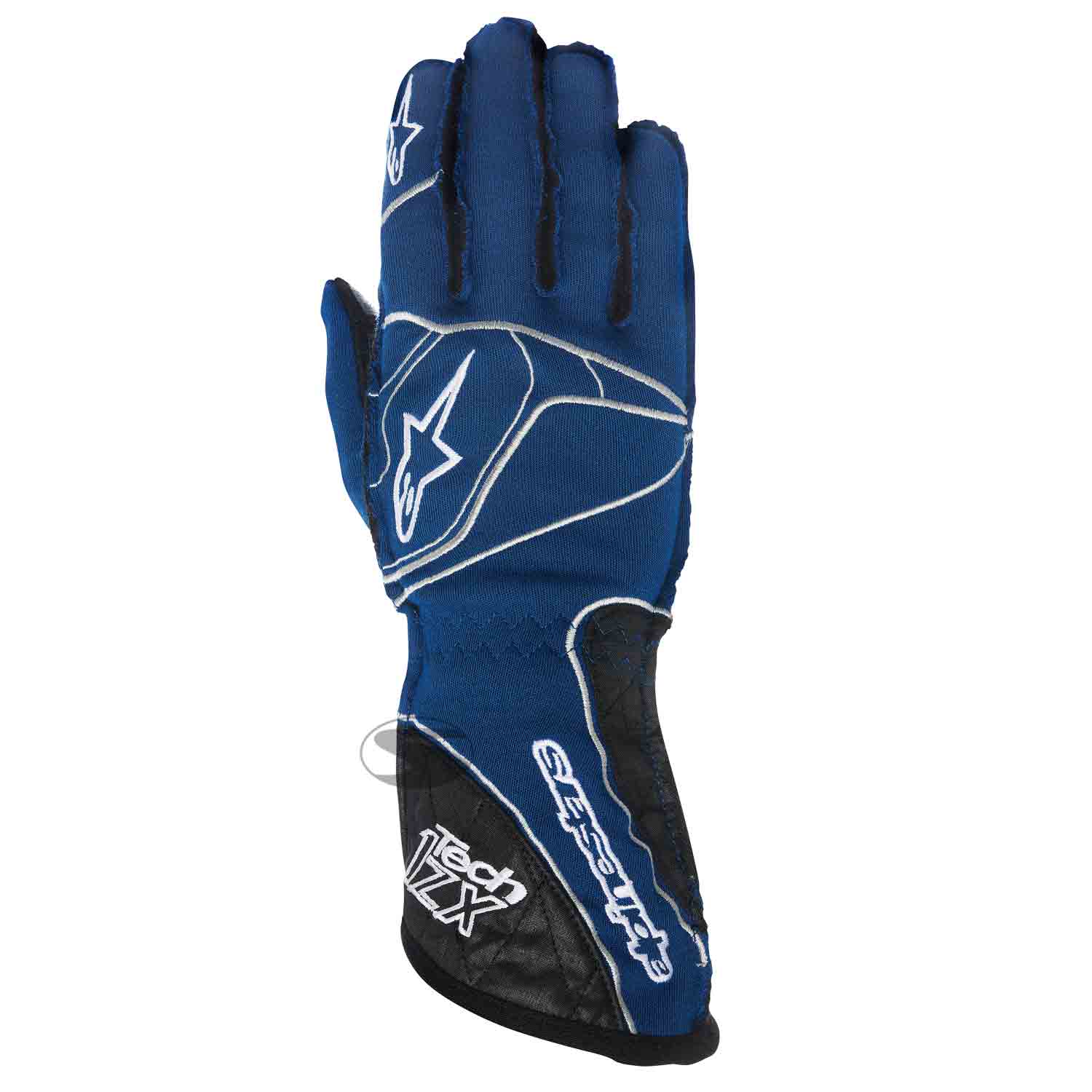 Alpinestars Handschuh Tech 1ZX, blau/schwarz