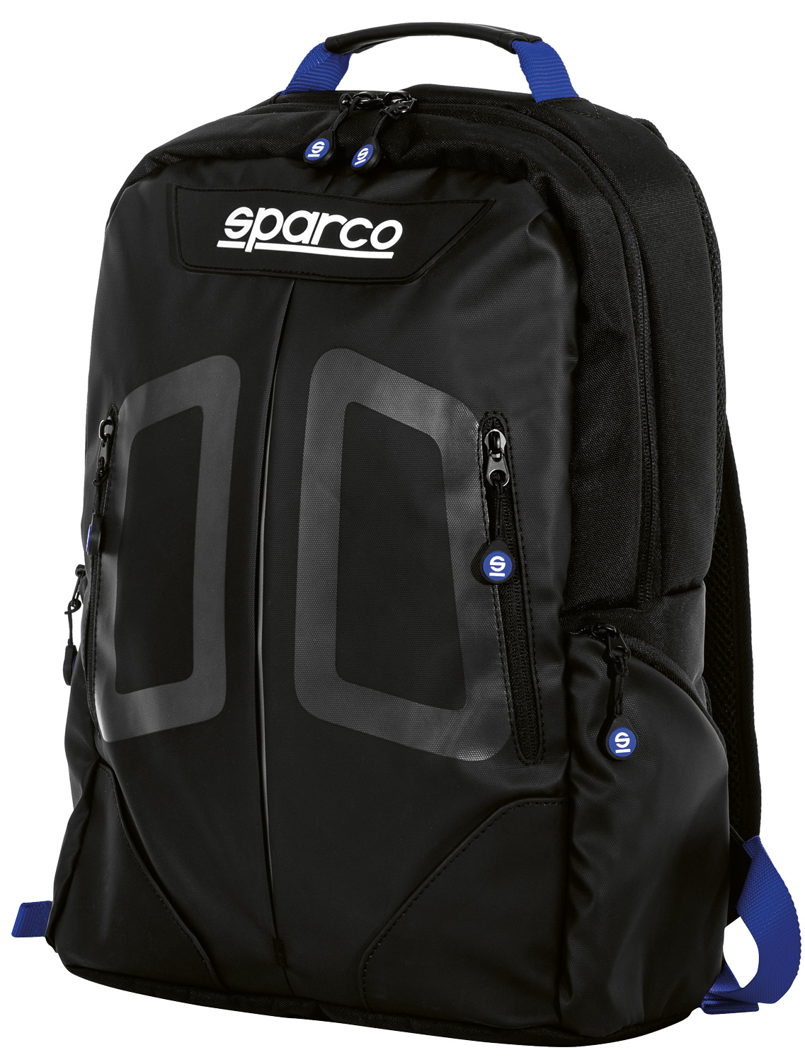 Sparco Rucksack Stage, schwarz/blau