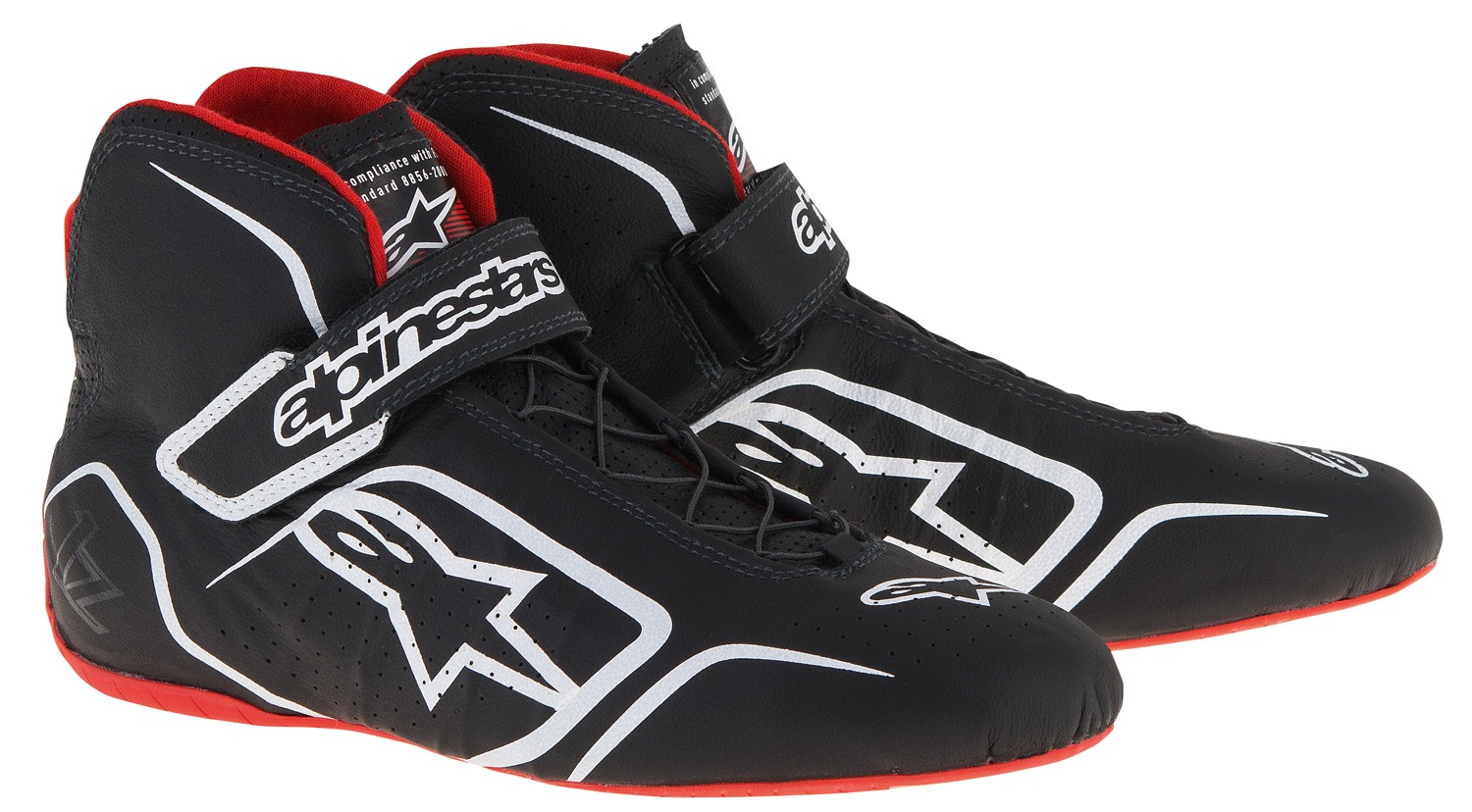 Alpinestars Fahrerschuh Tech 1Z, schwarz/weiß