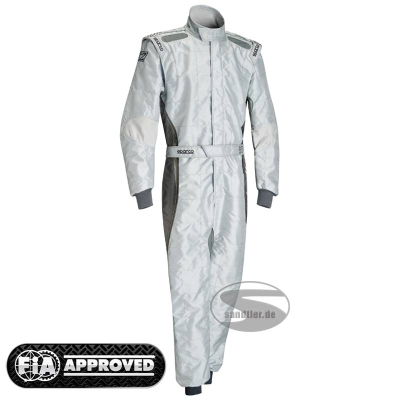 Sparco Kartoverall X-Light K-7, silber