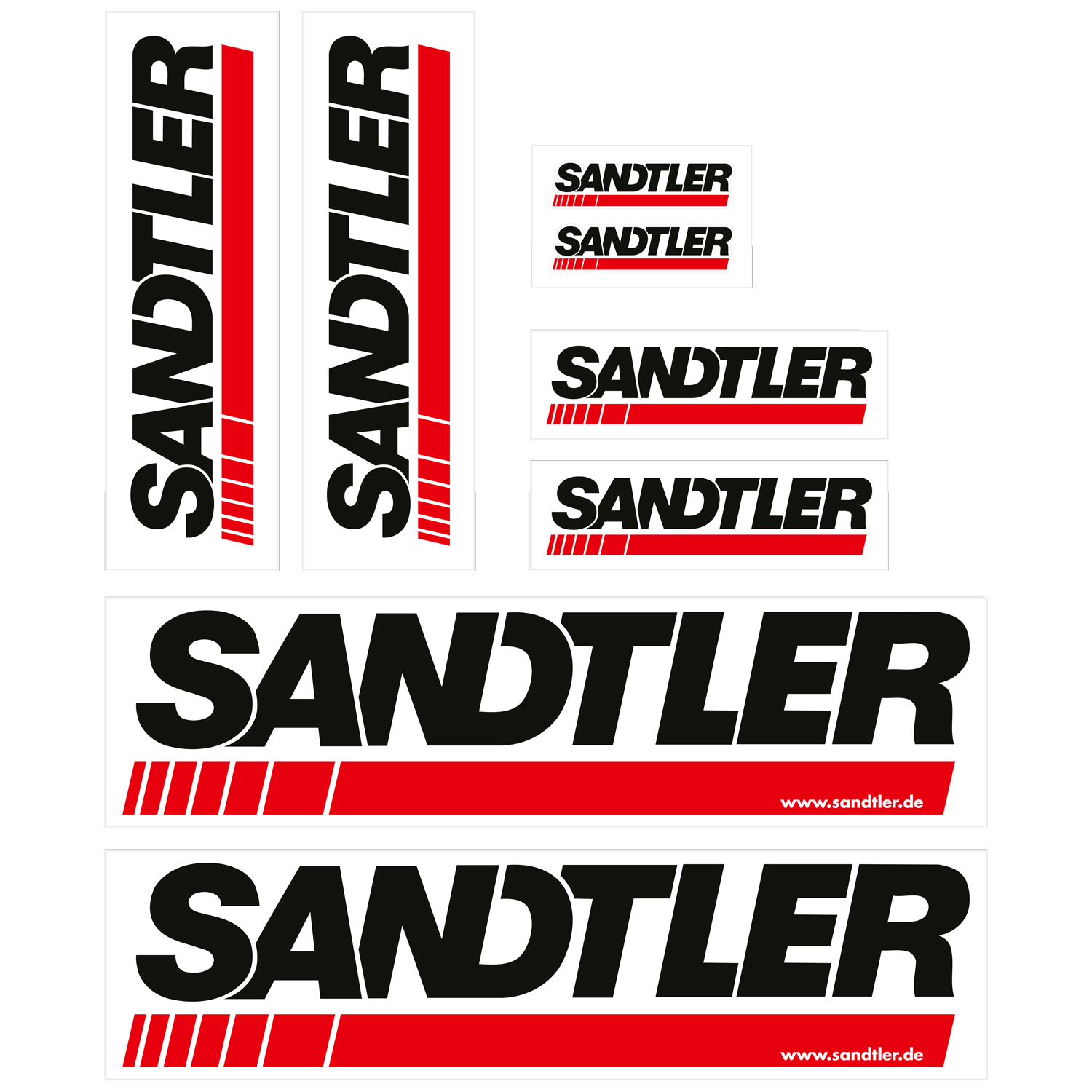 Sandtler Aufkleber-Set