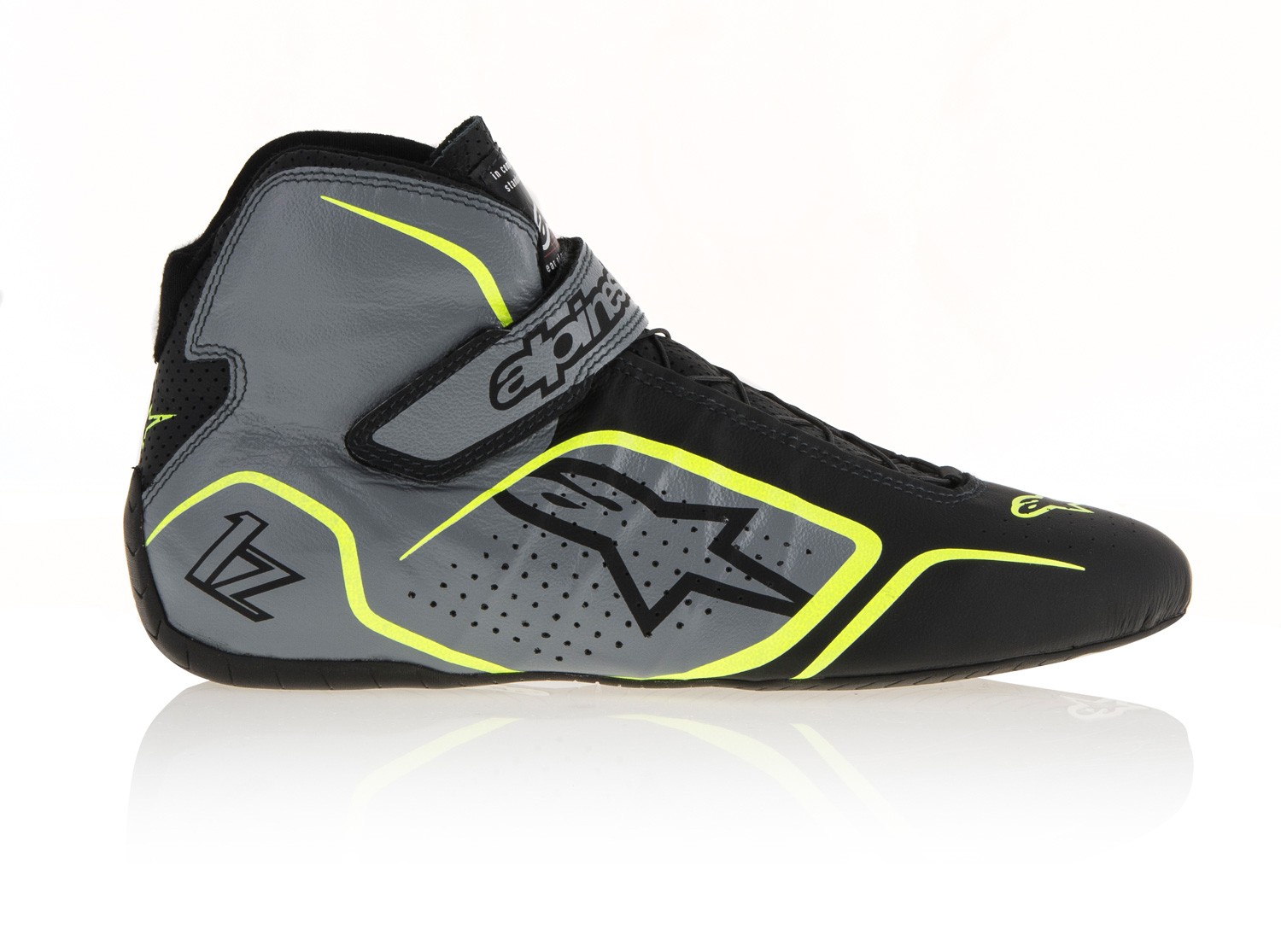 Alpinestars Fahrerschuh Tech 1Z, anthrazit/gelb