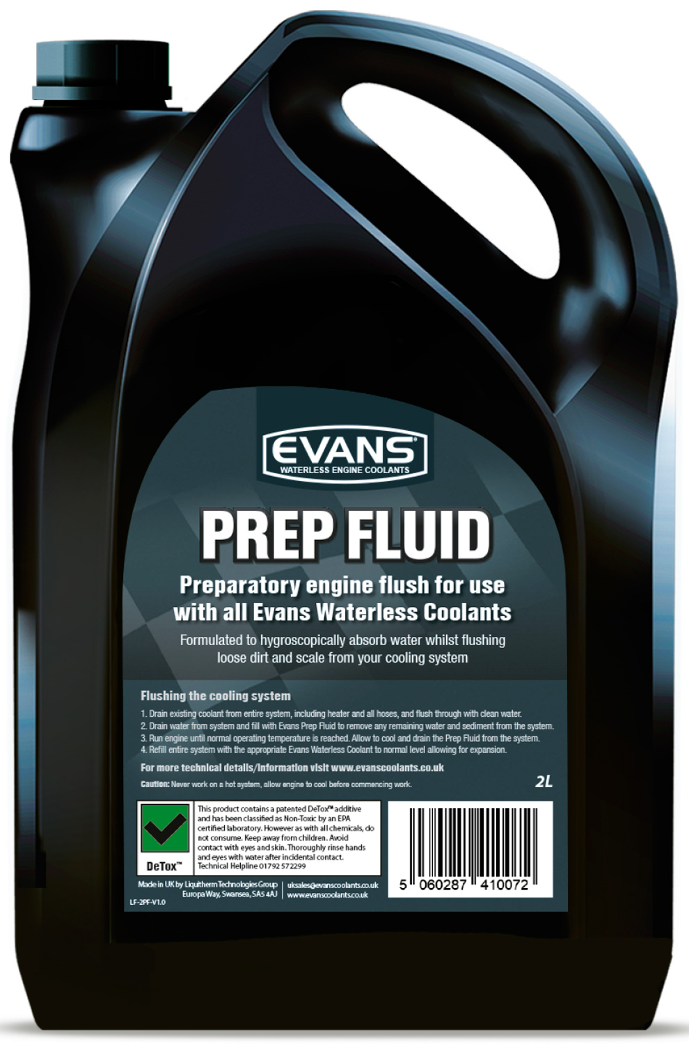 Evans Prep Fluid, 2 Liter