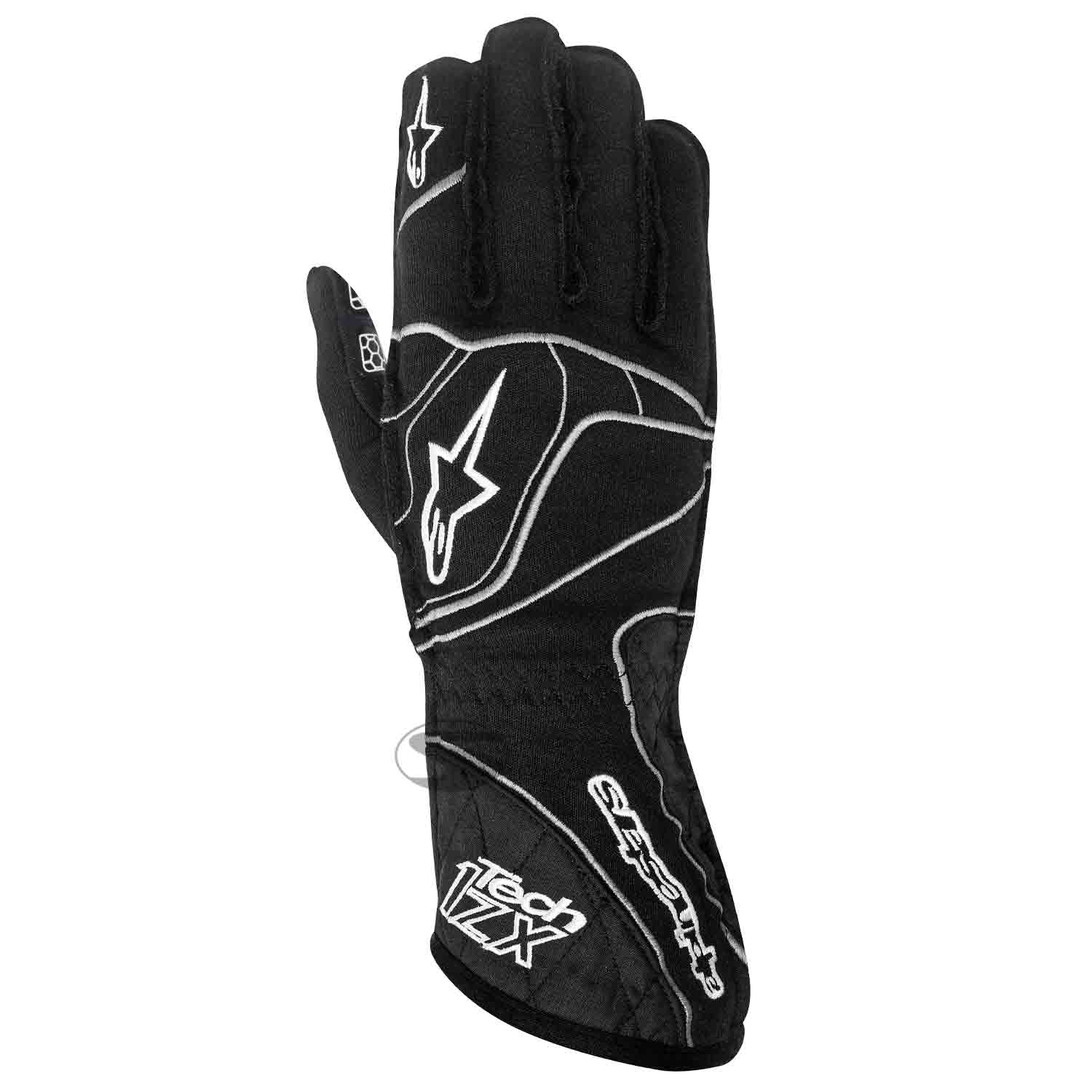 Alpinestars Handschuh Tech 1ZX, schwarz/weiß