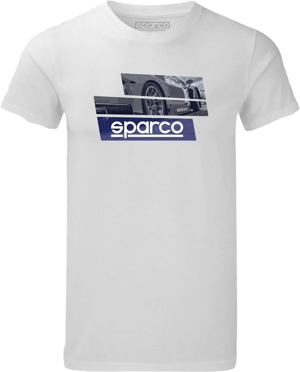 Sparco T-Shirt 1977, weiß