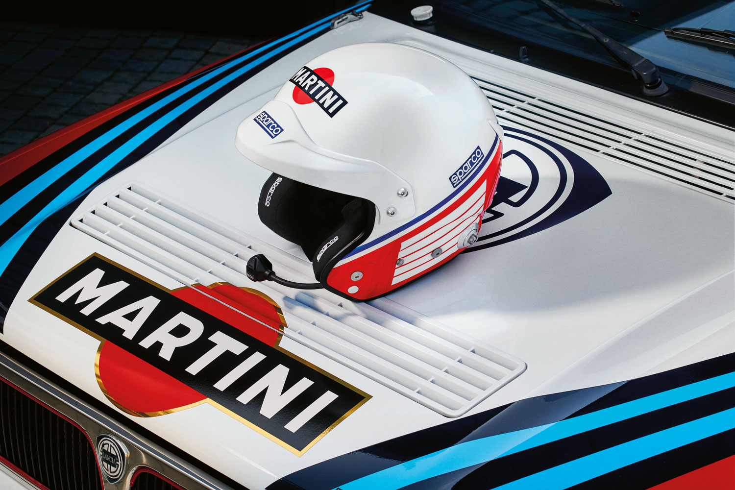 Sparco Helm Martini Racing (LogoDesign)
