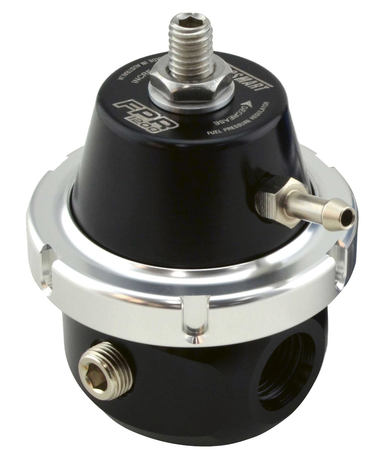 Turbosmart Benzindruckregler FPR1200, schwarz (990901S)
