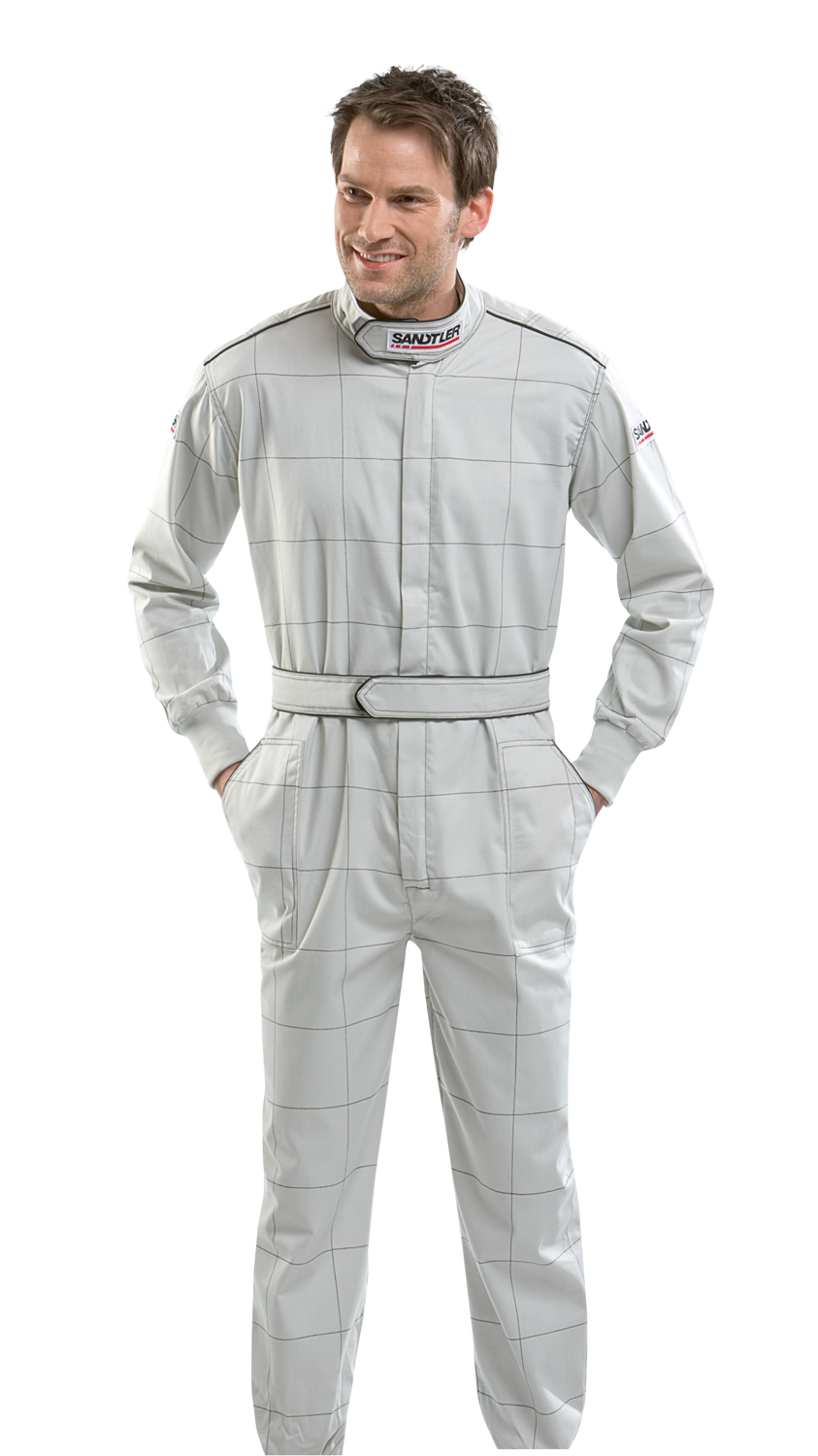 Sandtler Mechanikeroverall Indoor, silber