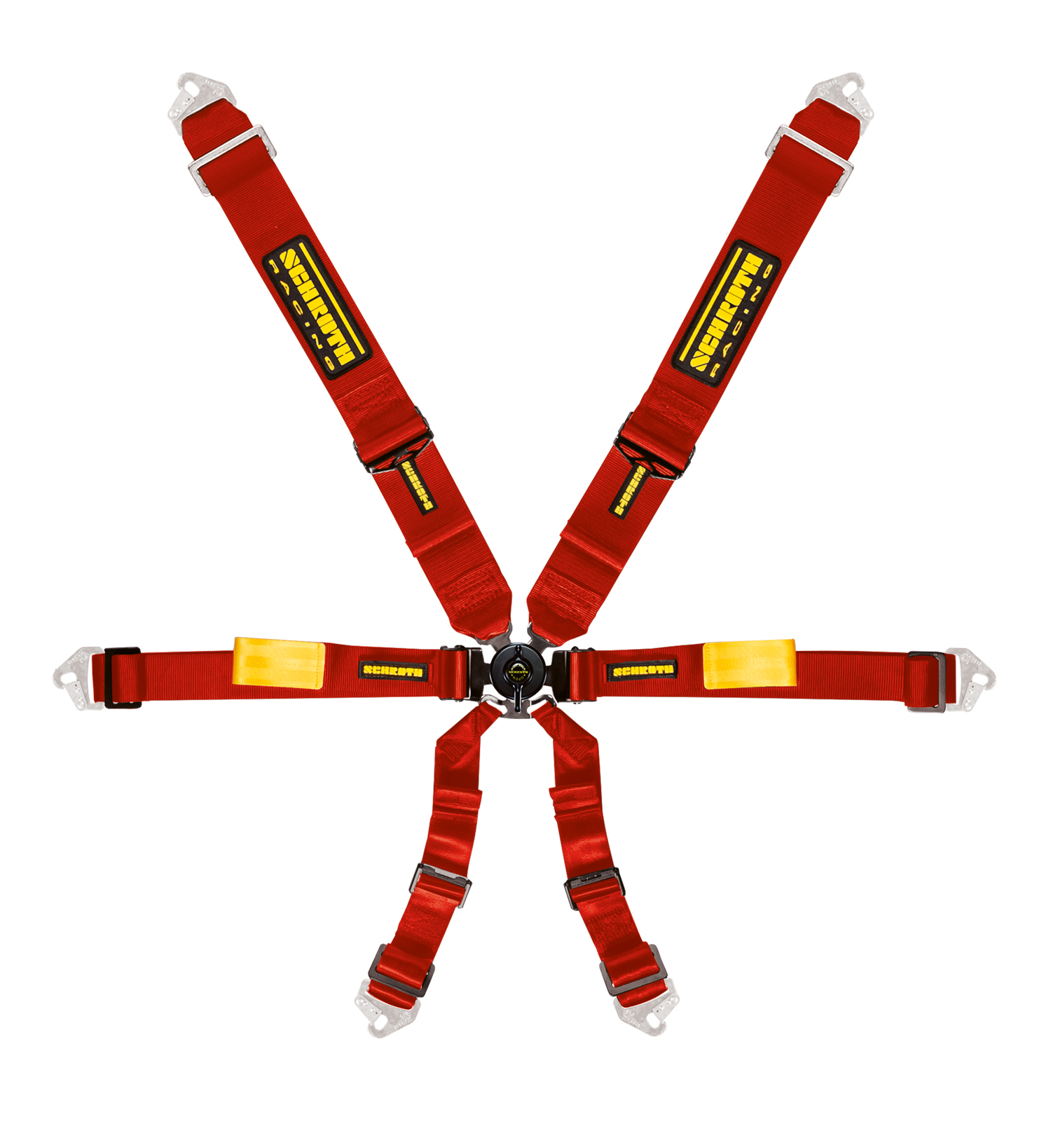 Schroth Renngurt Enduro Belt, 3x2, rot