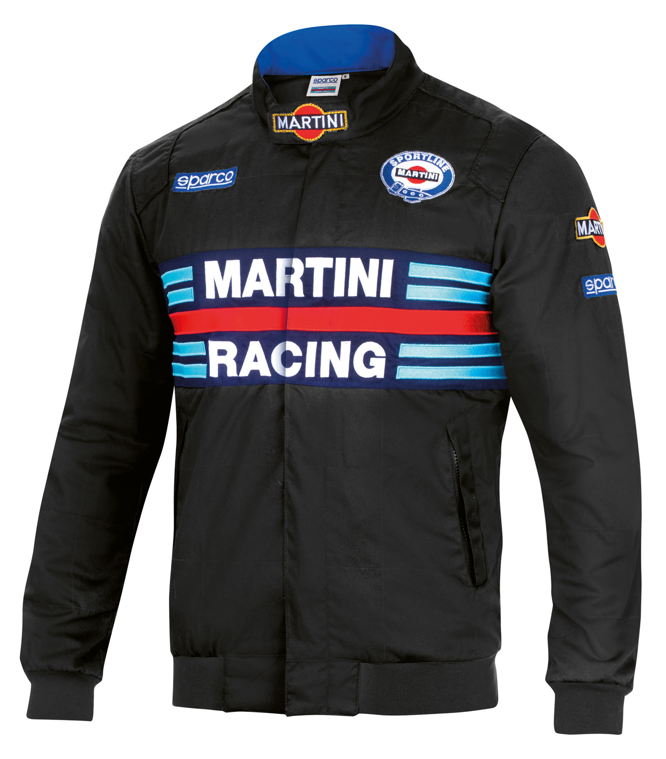 Sparco Jacke Martini Racing, schwarz