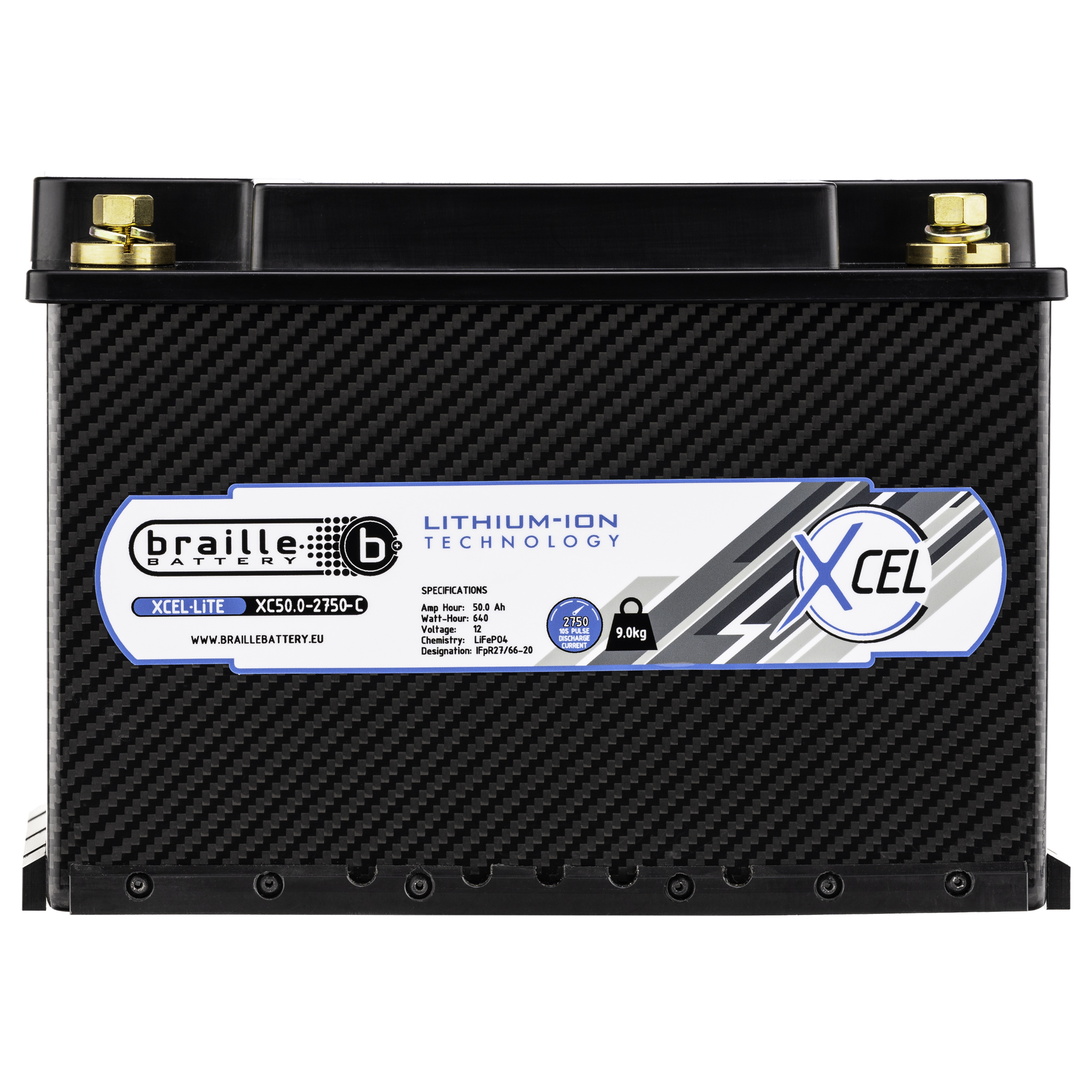Braille Lithium-Batterie (Rechts +)