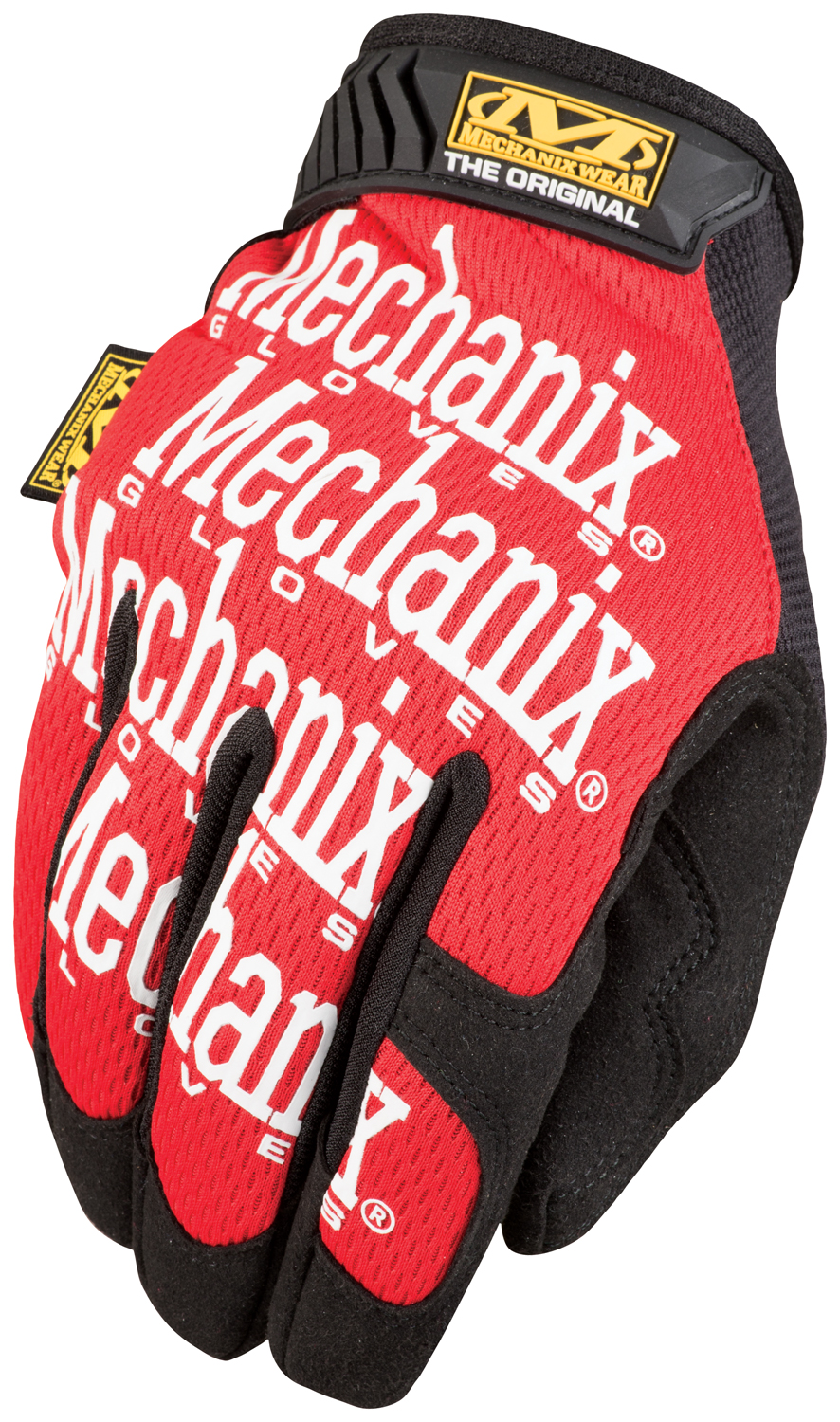 Mechanix Wear Handschuh Original, rot/schwarz