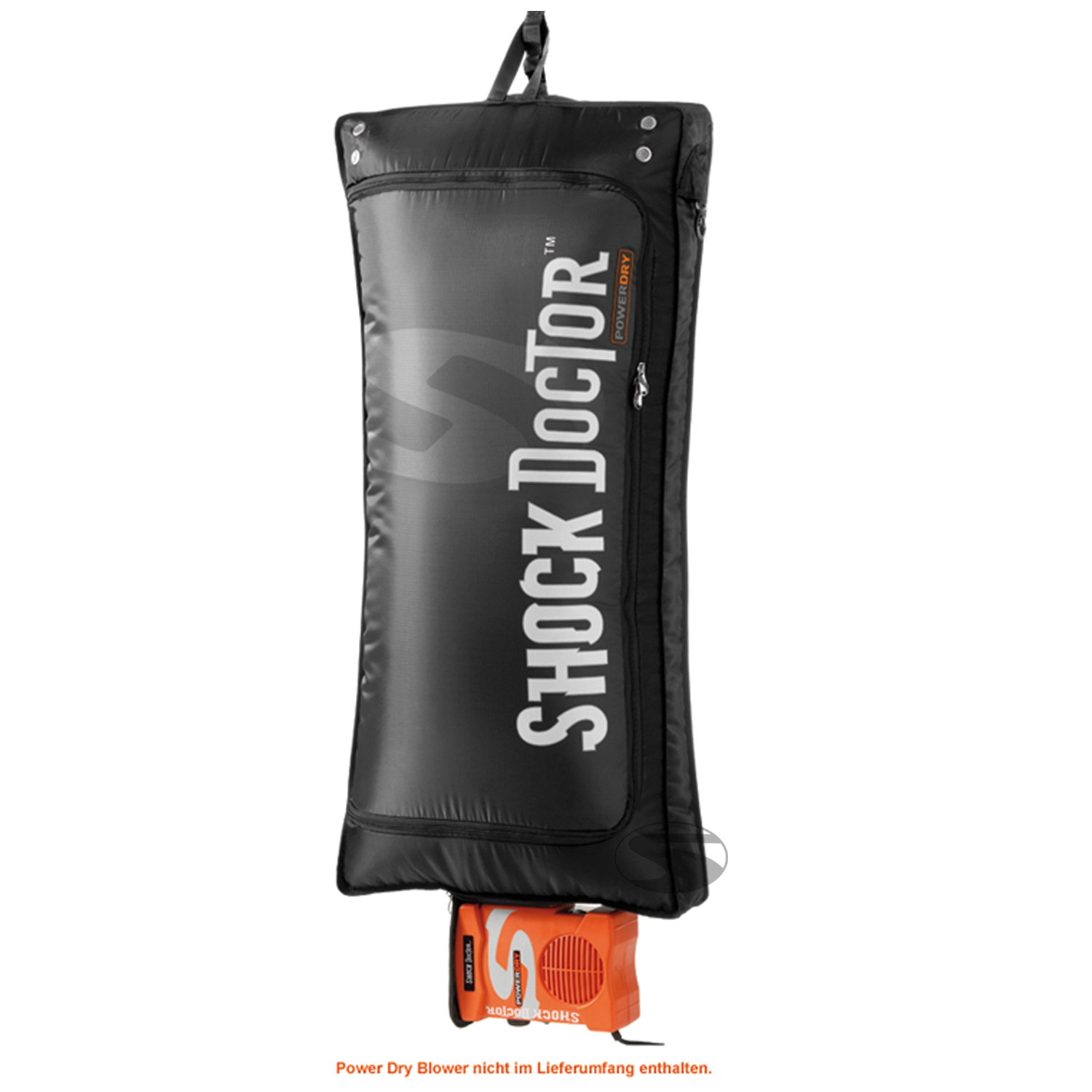 Shock Doctor Overalltasche, schwarz