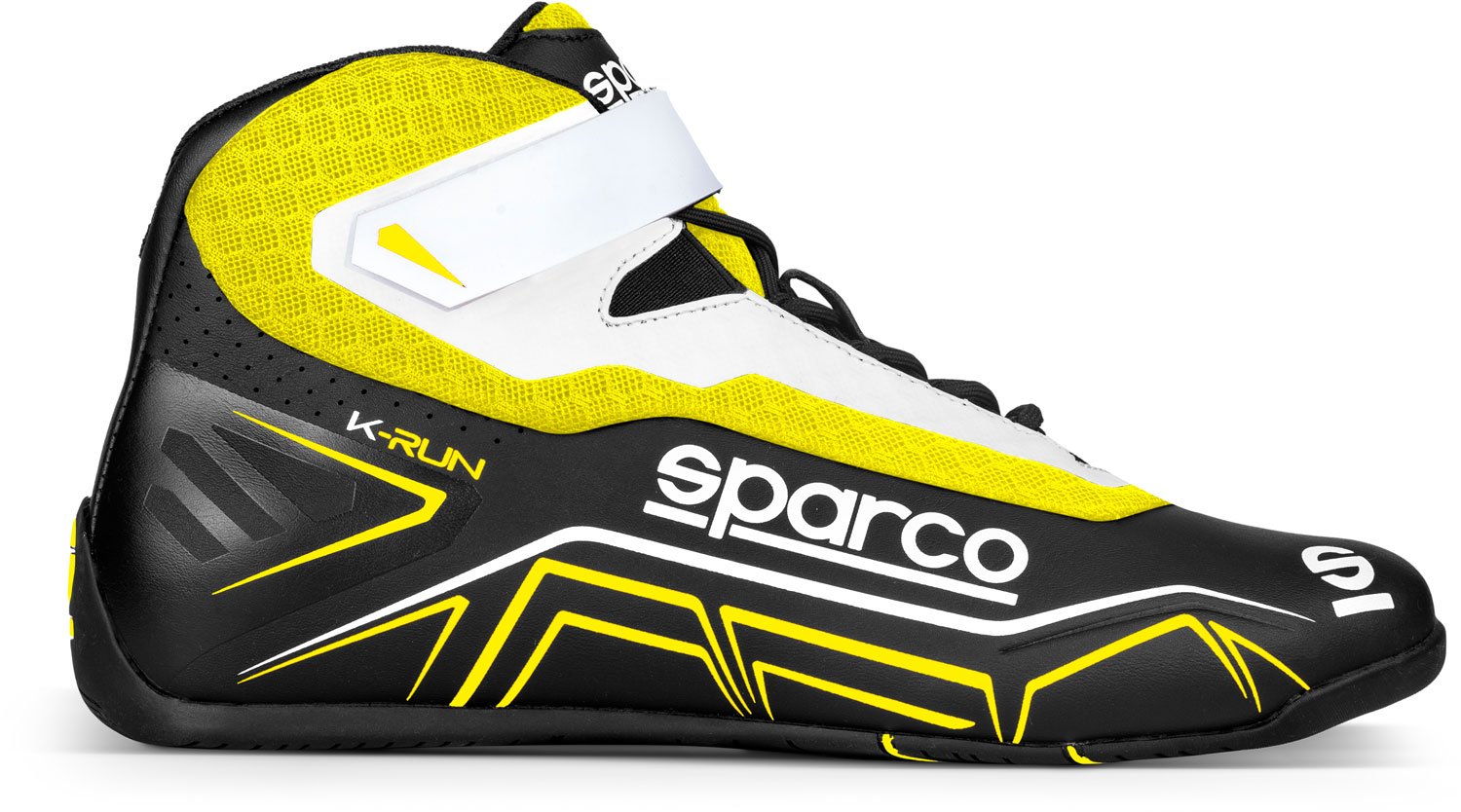 Sparco Kartschuh K-RUN, schwarz/gelb