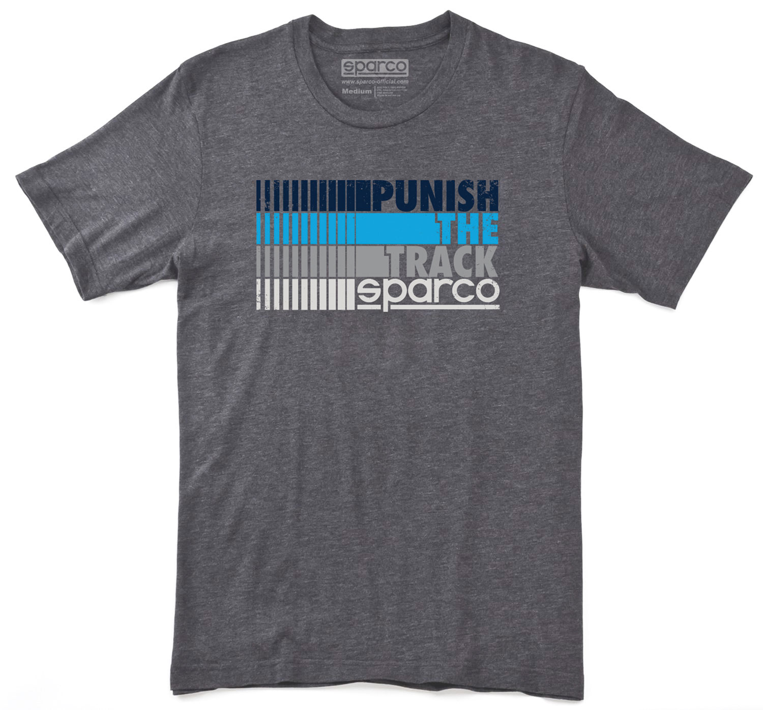 Sparco T-Shirt Punish, grau