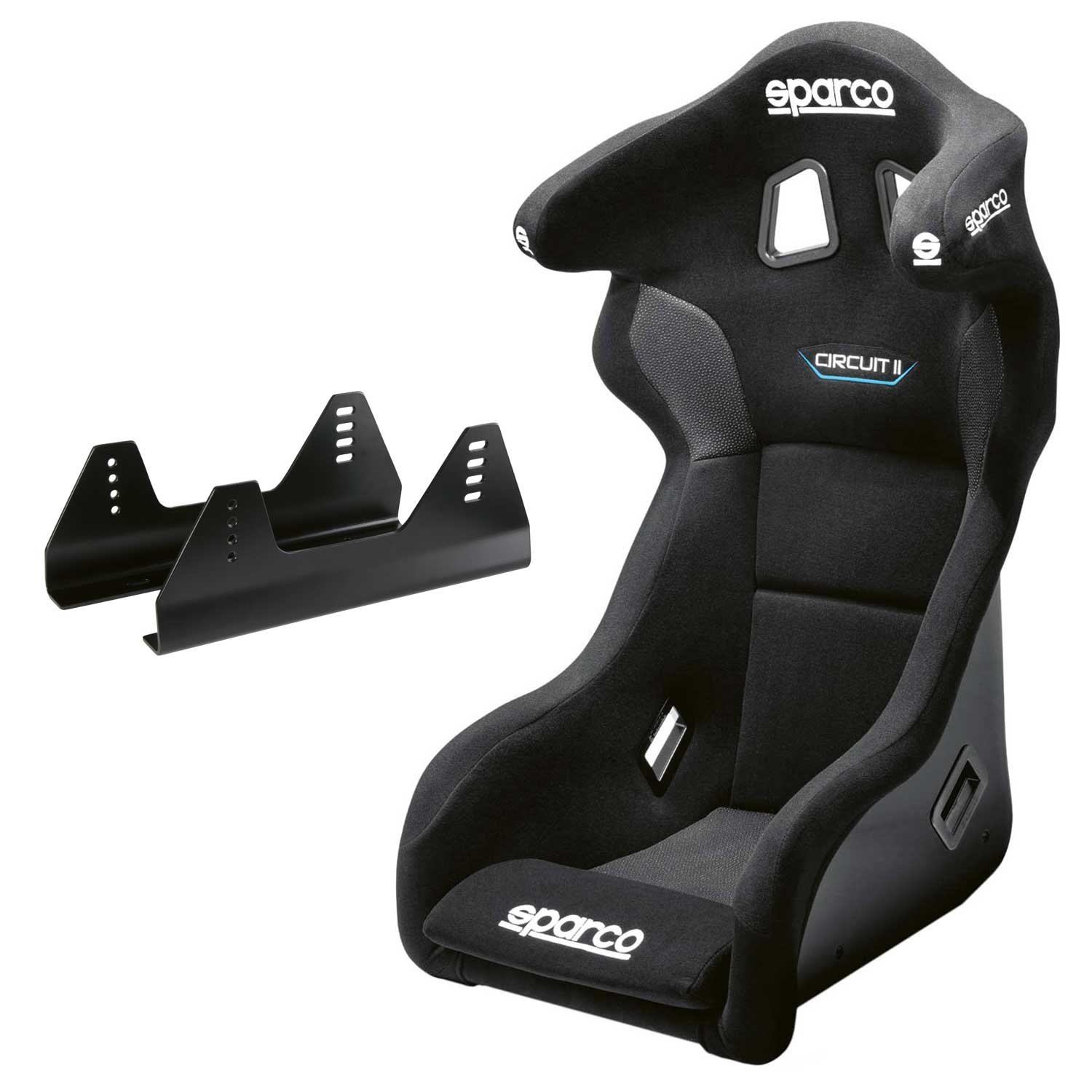 Sparco Rennsitz Circuit II QRT + Alukonsole (3005)