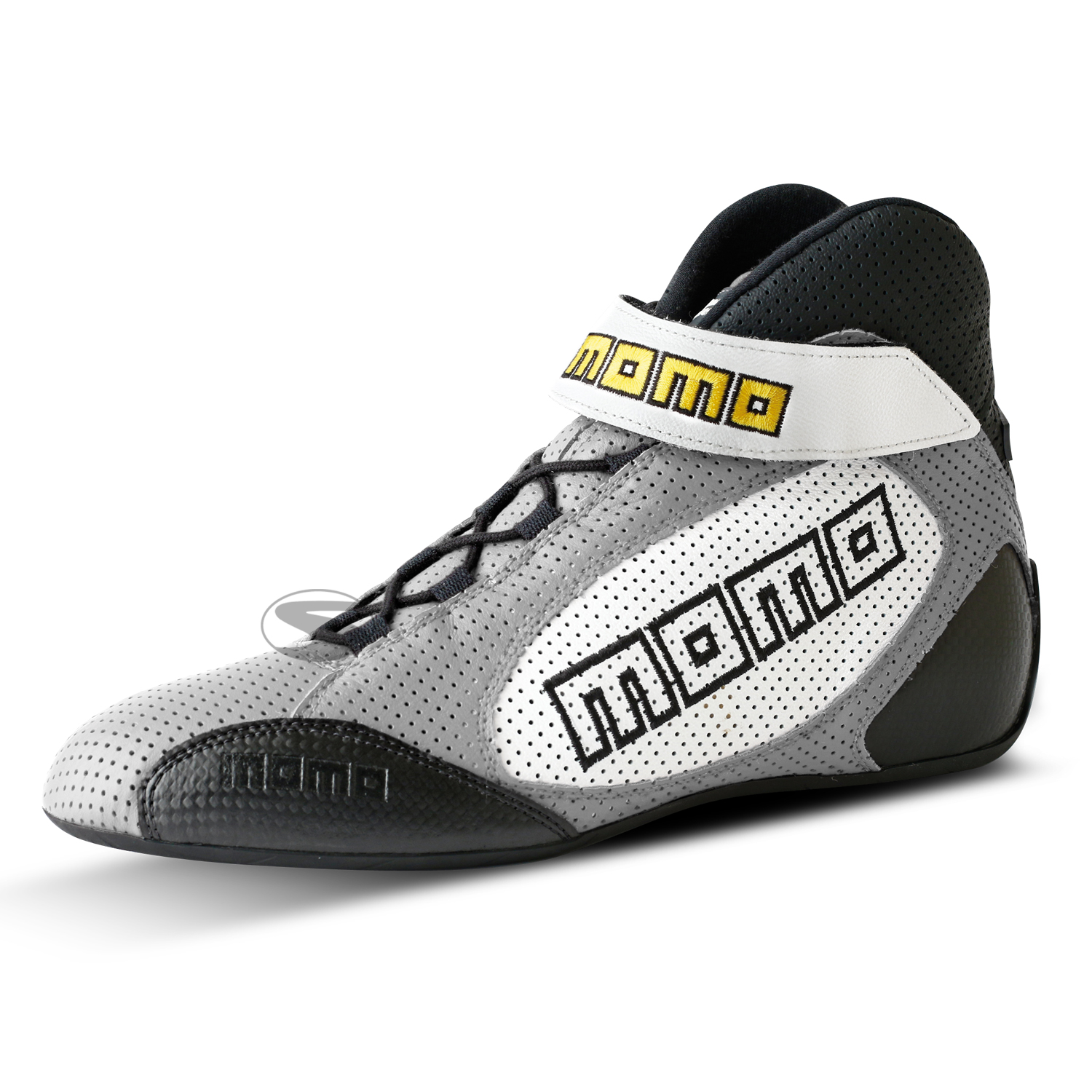 MOMO Fahrerschuh GT Pro, grau/weiß