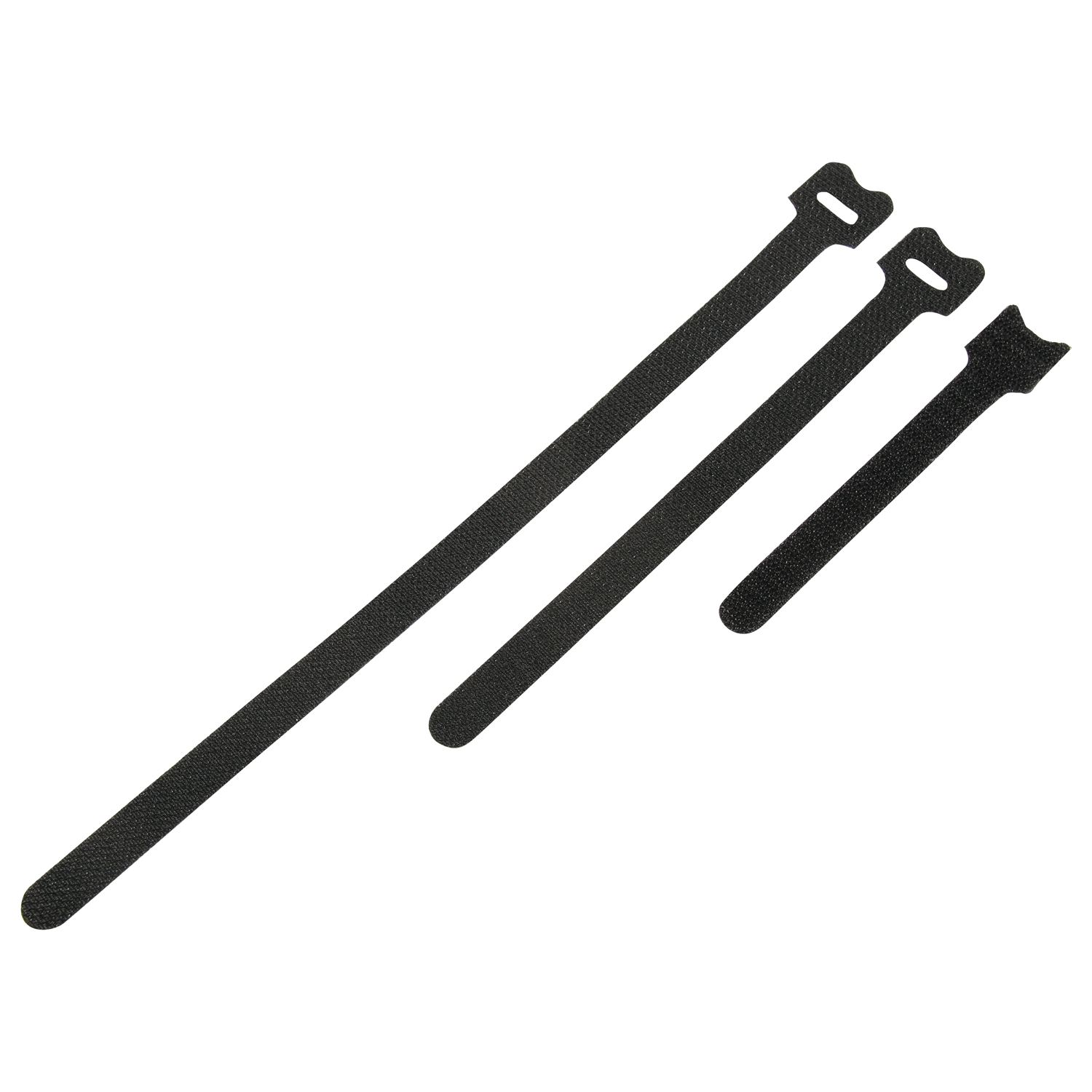 Sandtler Klett-Kabelbinder, schwarz