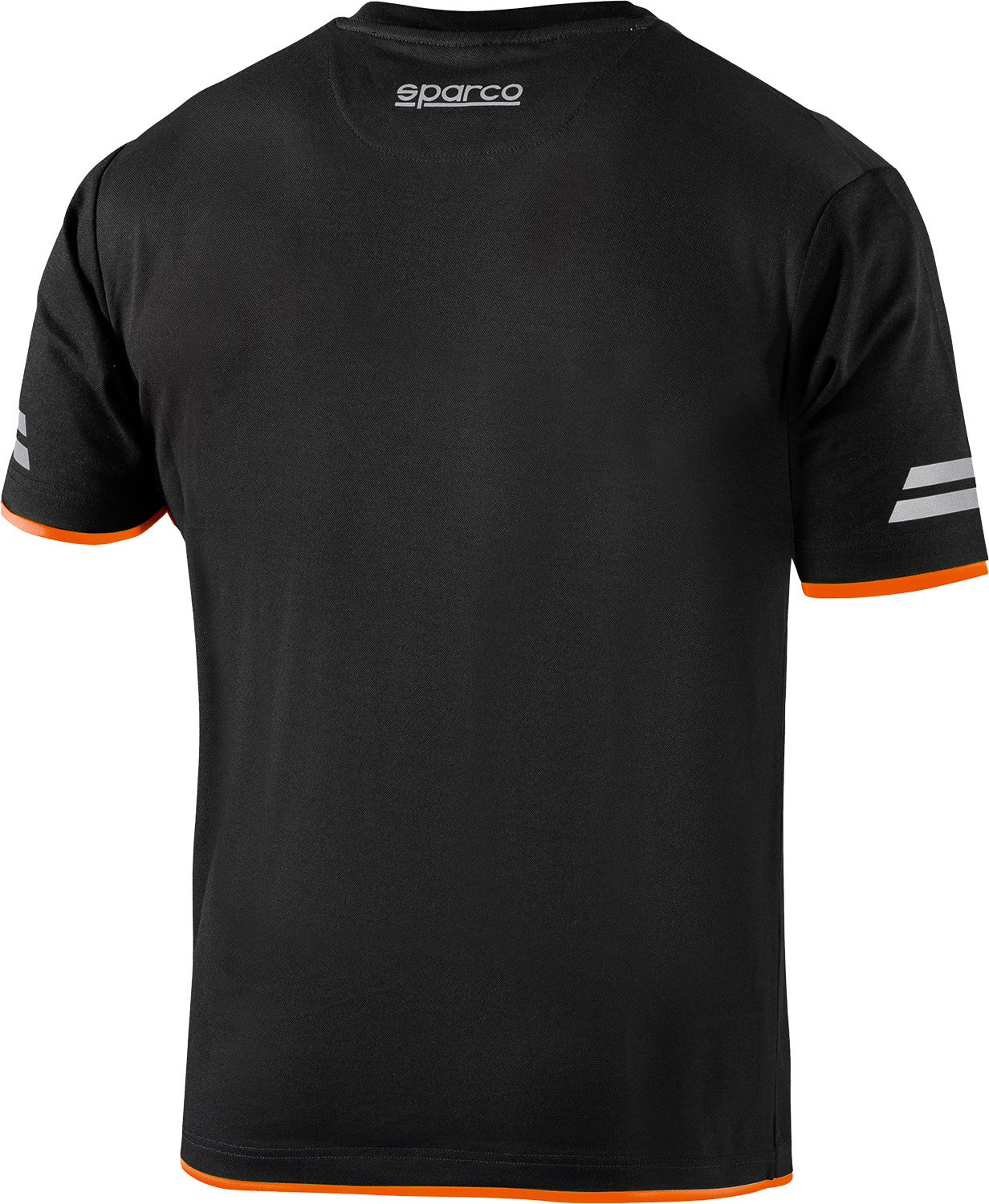 Sparco T-Shirt Tach Tri Black MED main image 1