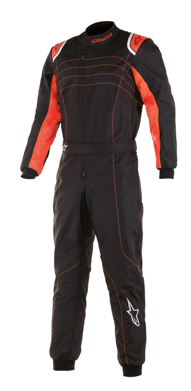 Alpinestars Kartoverall KMX9 v2, schwarz/rot