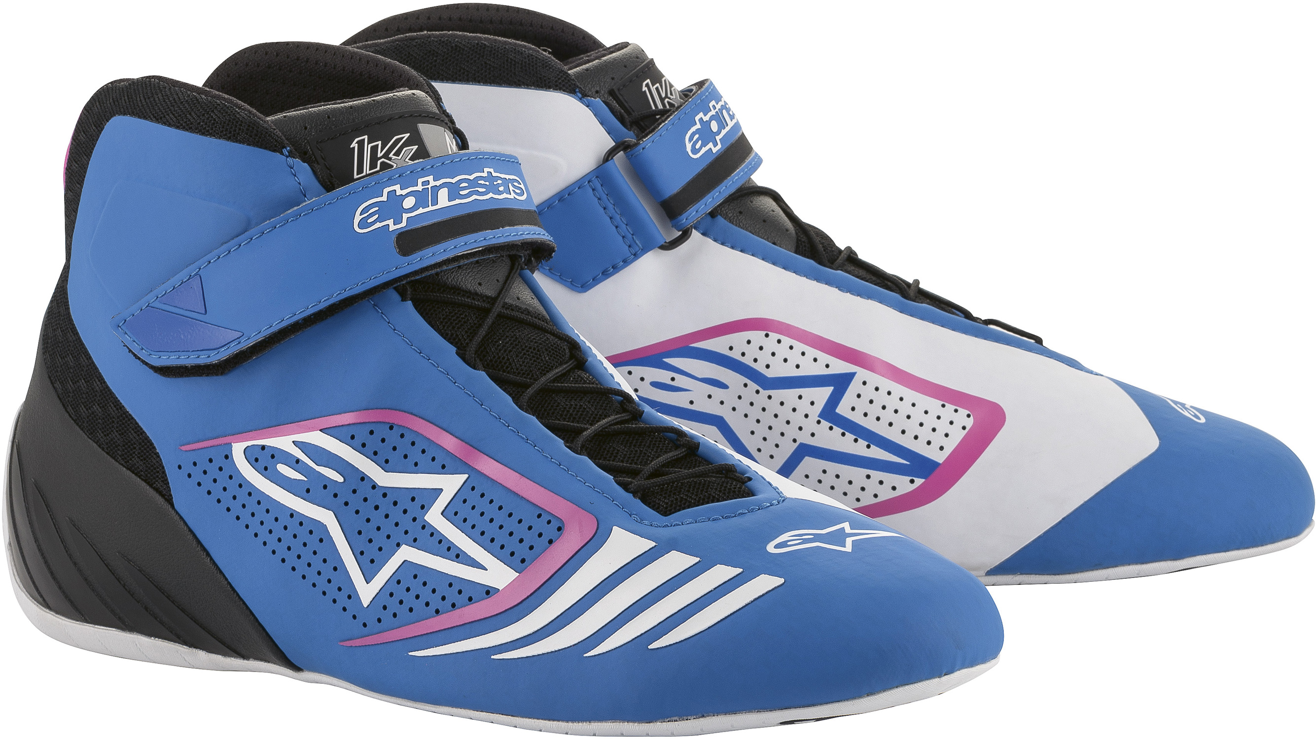 Alpinestars Kartschuh Tech 1KX, blau/schwarz/pink