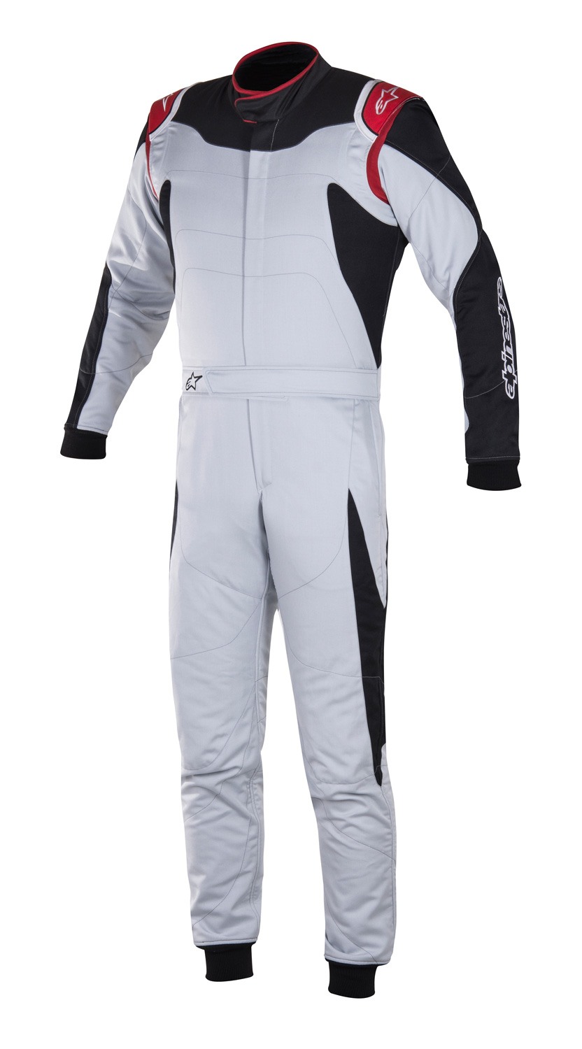 Alpinestars Rennoverall GP Race, silber/schwarz