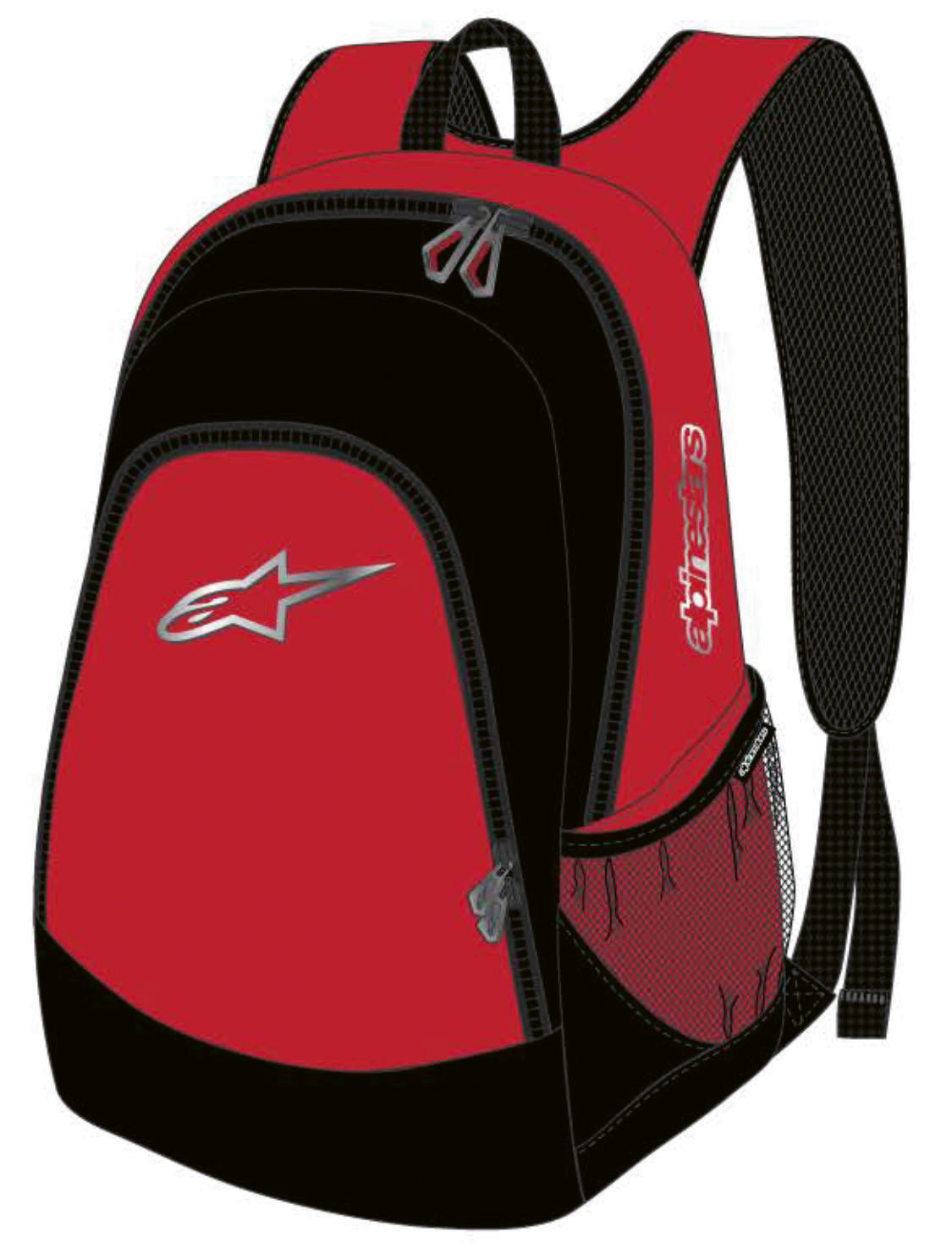 Alpinestars Rucksack Defender, rot