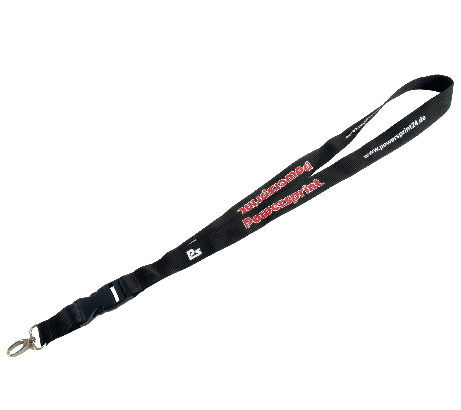 Powersprint Lanyard, schwarz