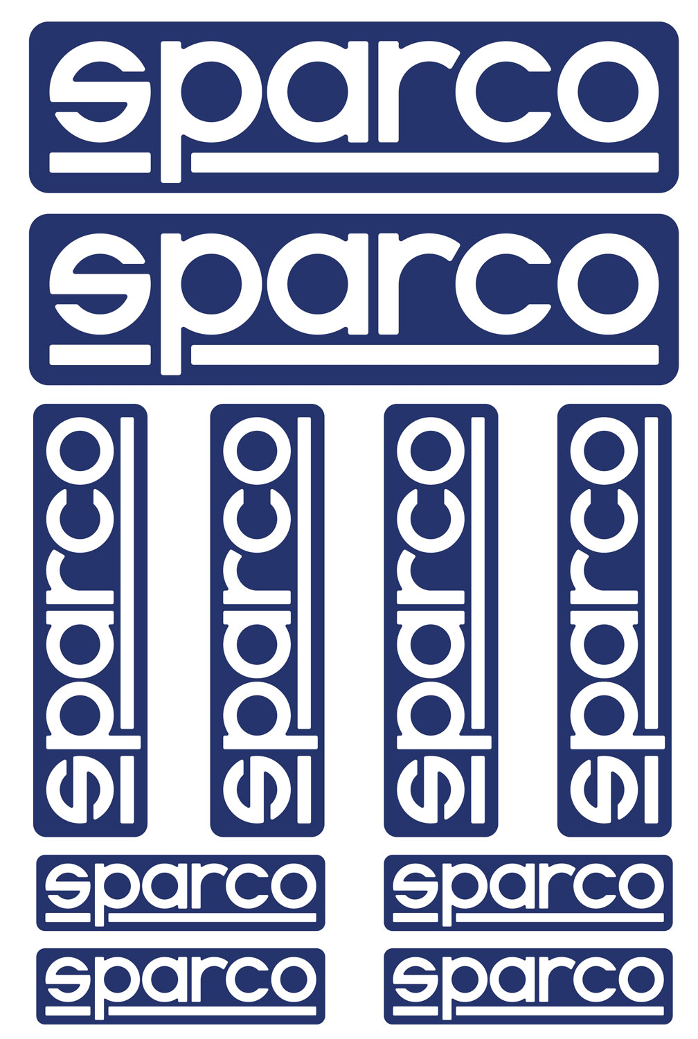 Sparco Sticker-Set