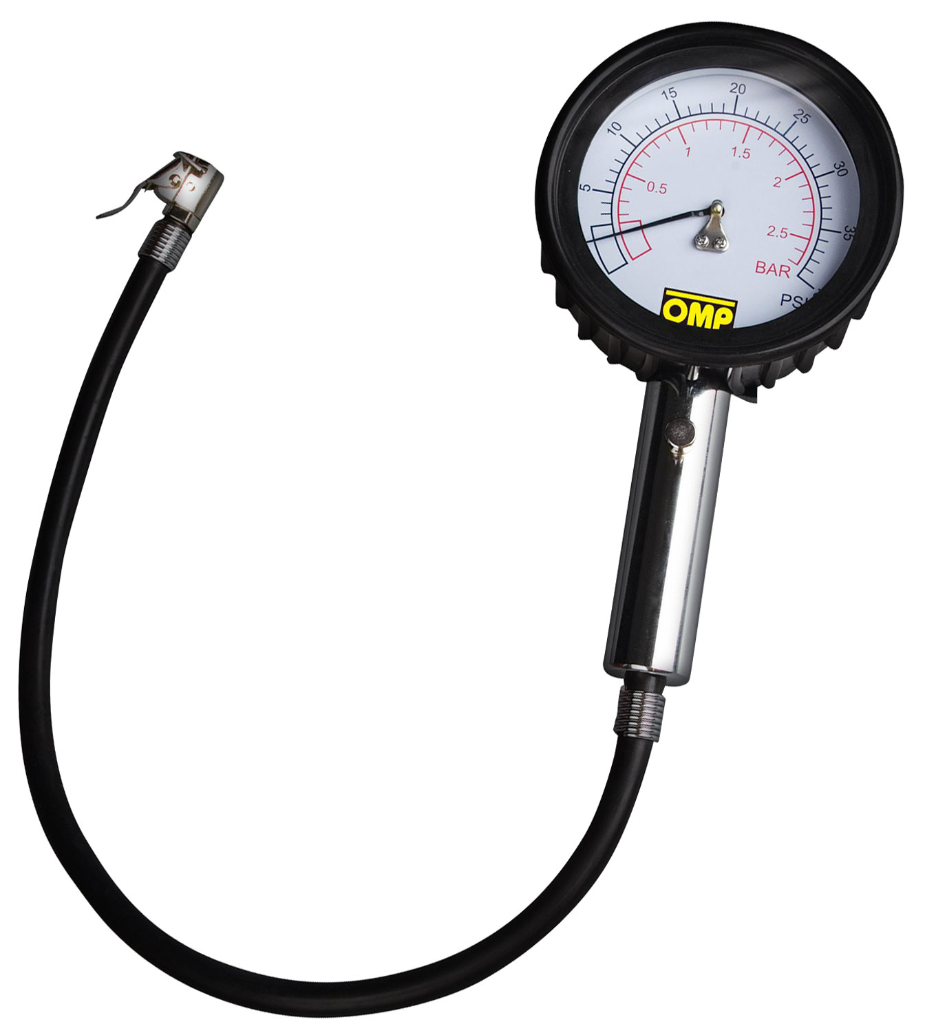 Reifenfüller Luftdruckprüfer mit 31cm Reifendruckmesser Hohe Präzision  Reifendruckprüfer 0-200psi, Manometer Messbereich 0-16 bar für Kompressor  Auto Motorrad Luftdruckprüfer : : Auto & Motorrad