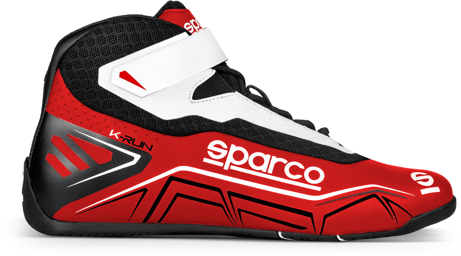 Sparco Kartschuh K-RUN, rot/schwarz