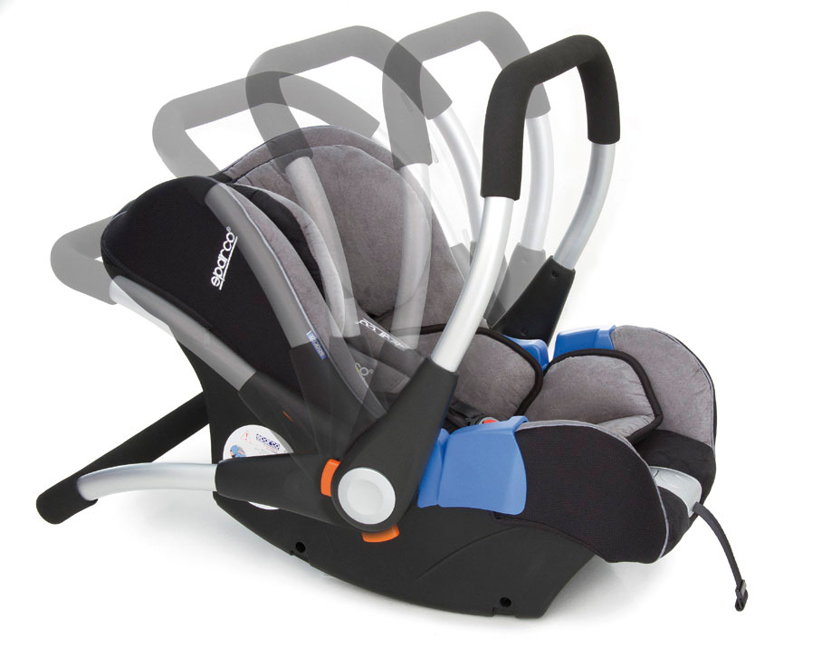 Sparco Kindersitz F300-K, schwarz/grau (2094)
