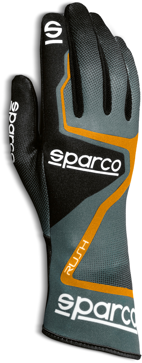 Sparco Karthandschuh Rush, grau/orange