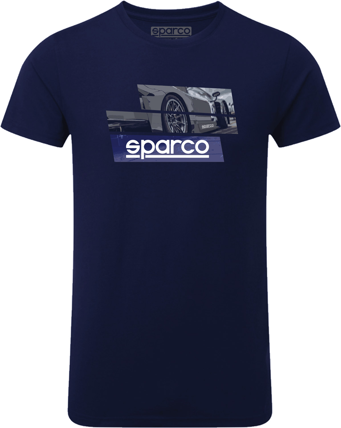 Sparco T-Shirt 1977, dunkelblau