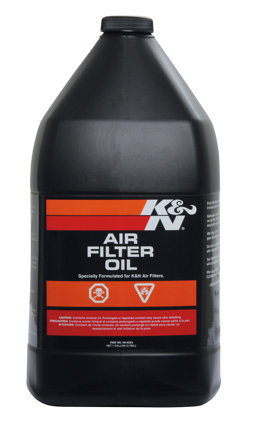 K&N Luftfilteröl 3,8 Liter Kanister
