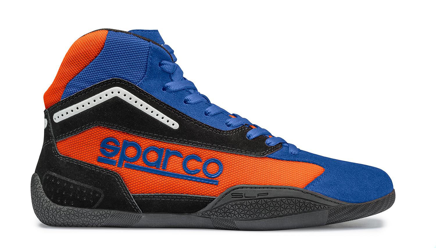 Sparco Kartschuh Gamma KB-4, blau/orange