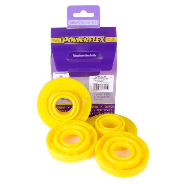 Powerflex (6) HA Achsträger, vorne (Einsätze)